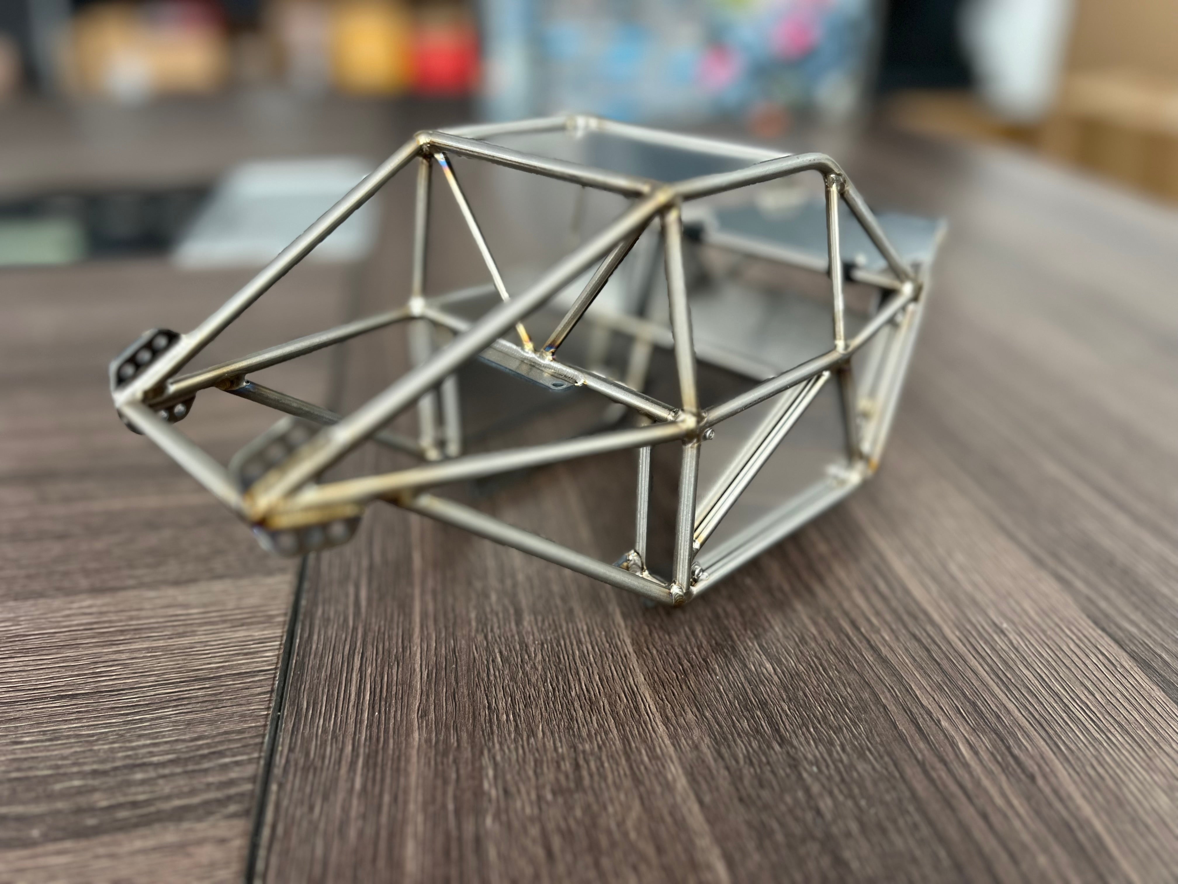 1/10 Scx10/capra Rock Rover Titanium Alloy Cage