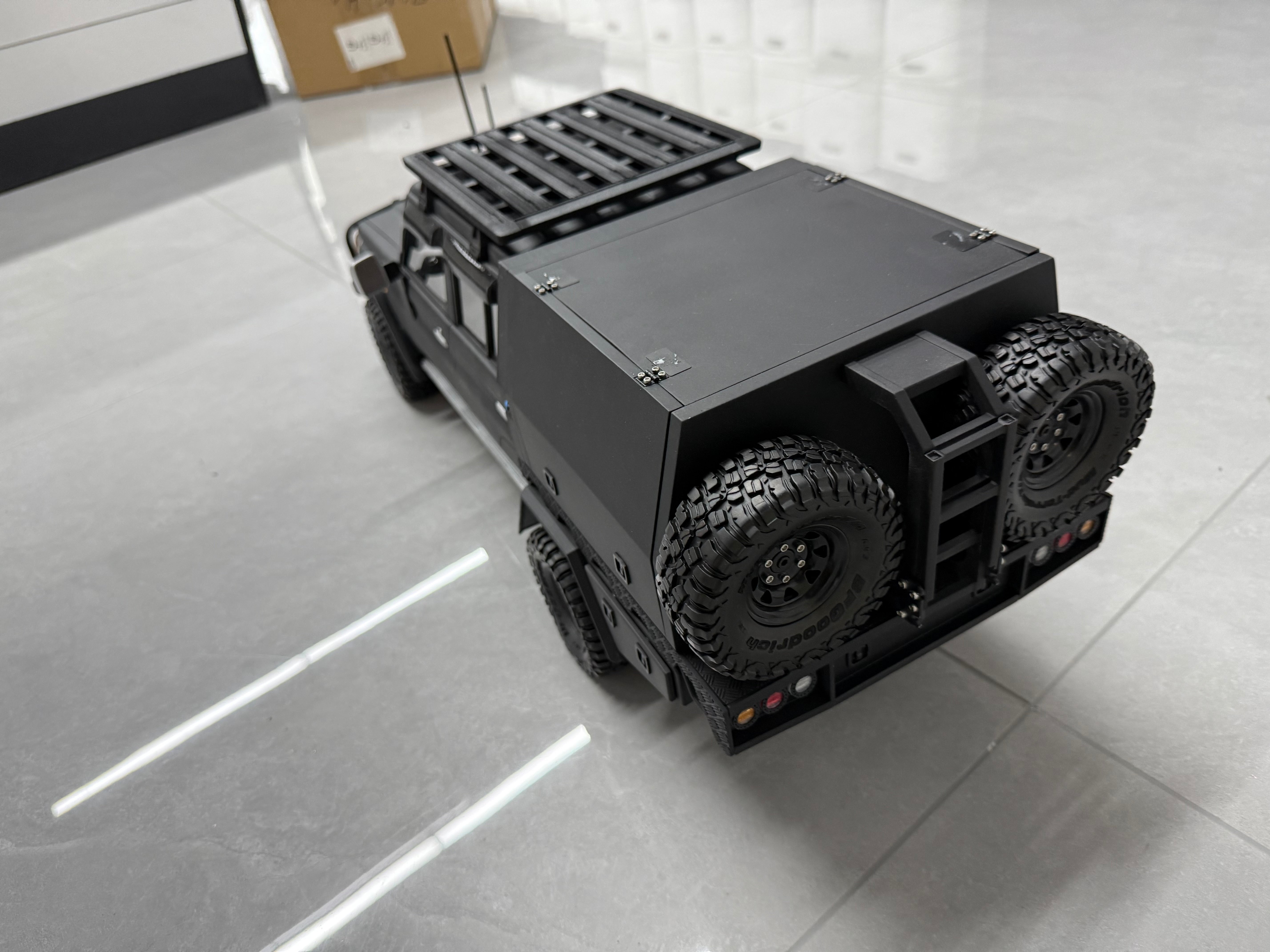 Pure handmade simulation car Boomracing BRX01 LC79