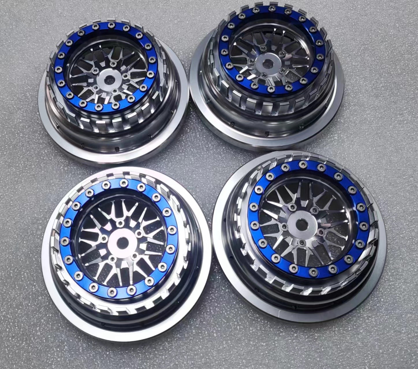 Metal Wheels for RC 1/7 UDR Unlimited Desert Racer