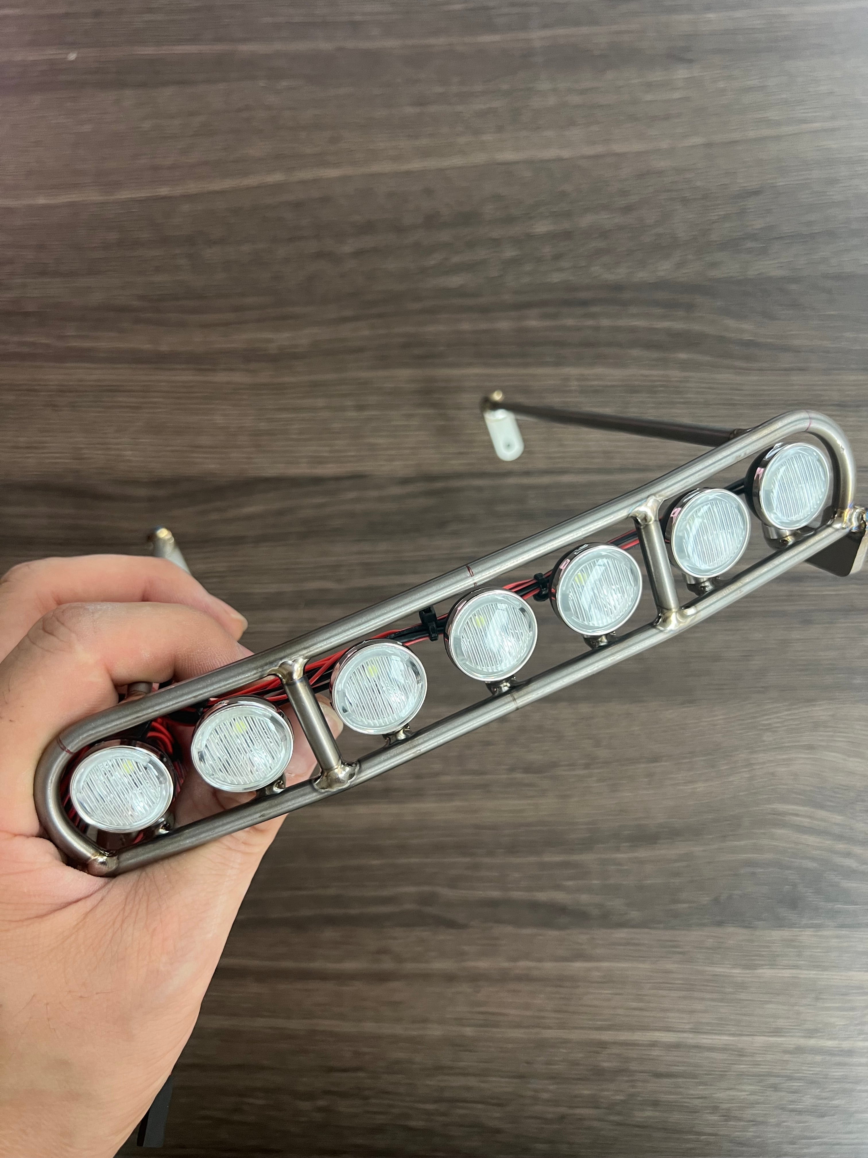 Titanium alloy 1/7 UDR ceiling light bracket (matching original cage)