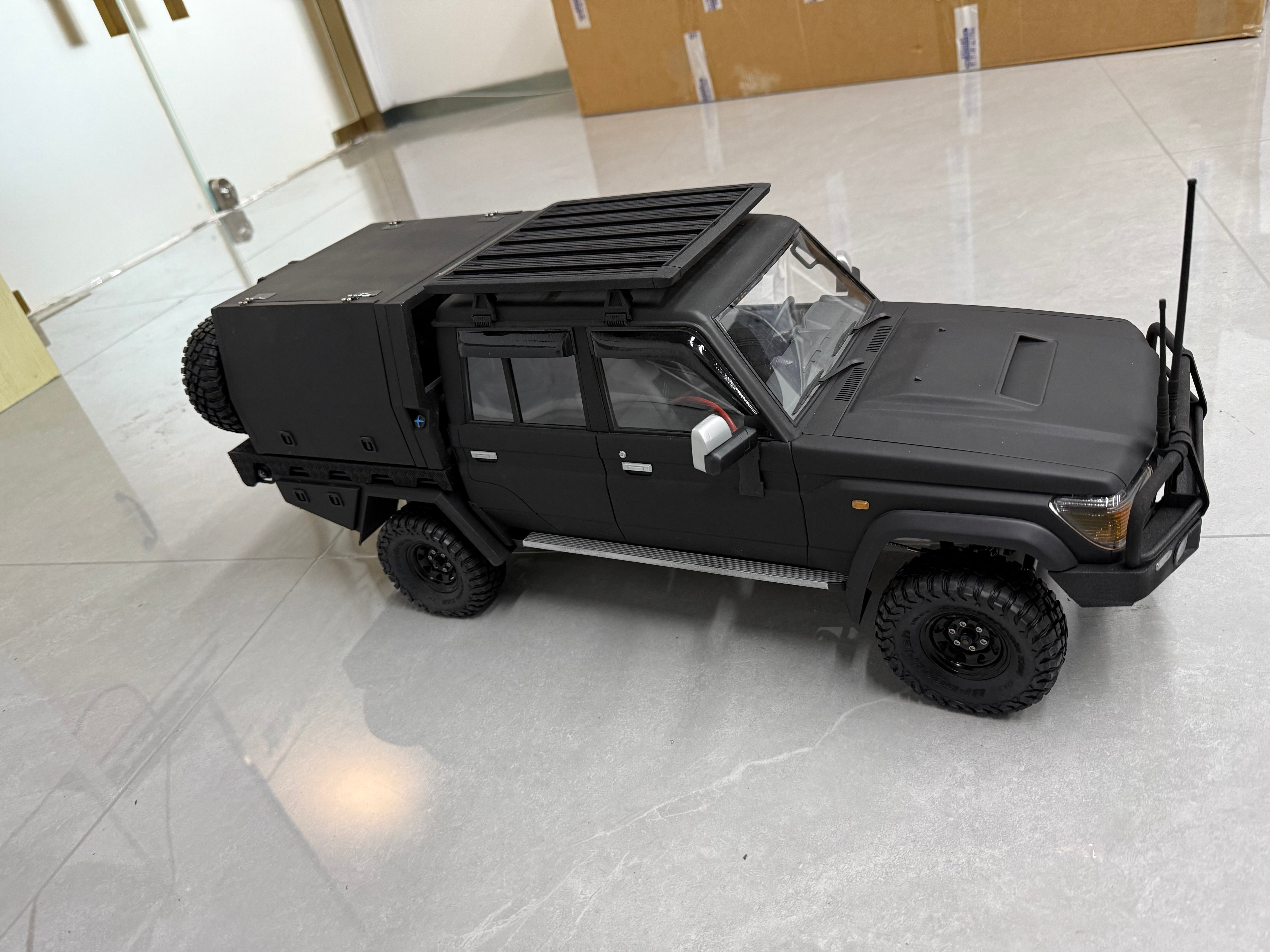 Pure handmade simulation car Boomracing BRX01 LC79