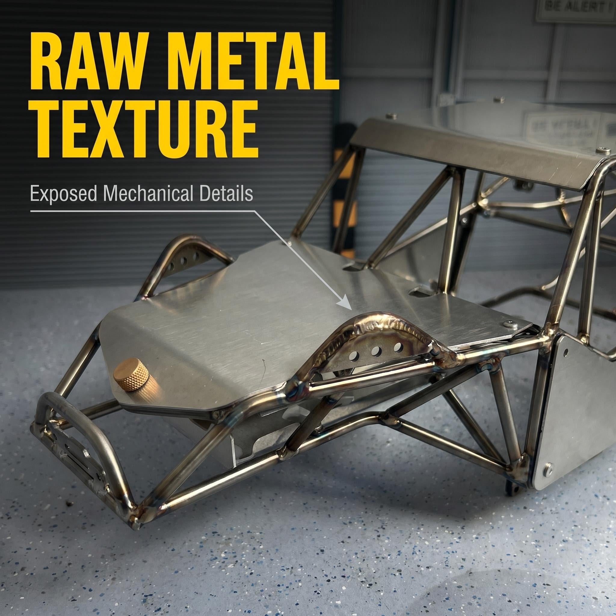 1/8 AXP8 Gilamon Titanium Cage Climbing Car