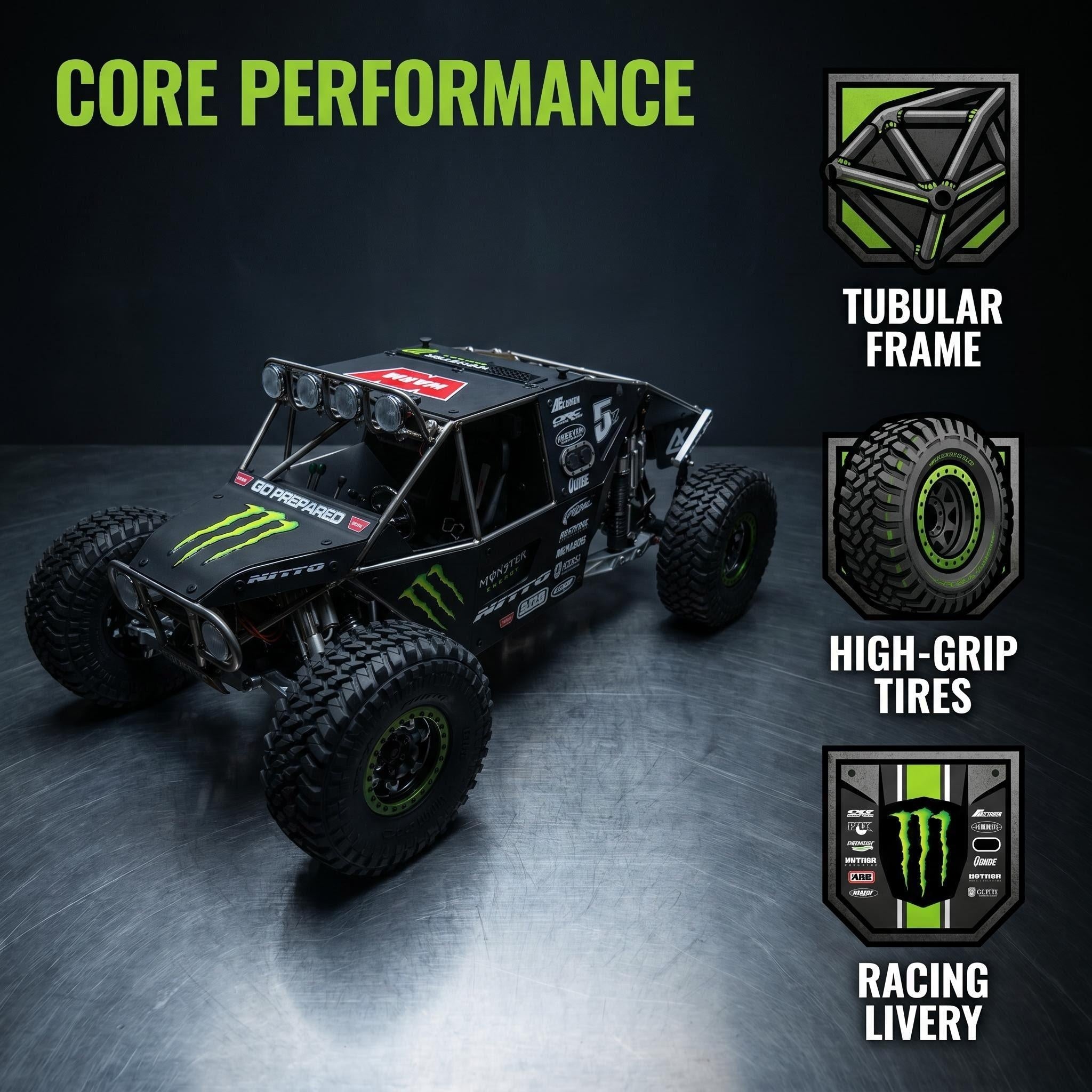 Dragon Slayer Titanium alloy cage custom yeti chassis production