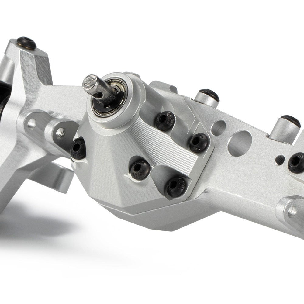Capra 1/10 pipe frame climbing car aluminum alloy CNC integrated partial egg door axle