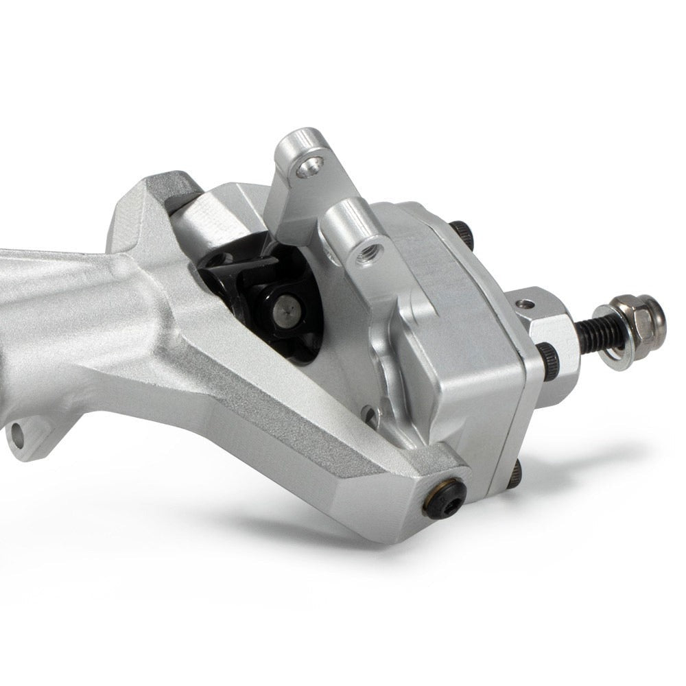 Capra 1/10 pipe frame climbing car aluminum alloy CNC integrated partial egg door axle