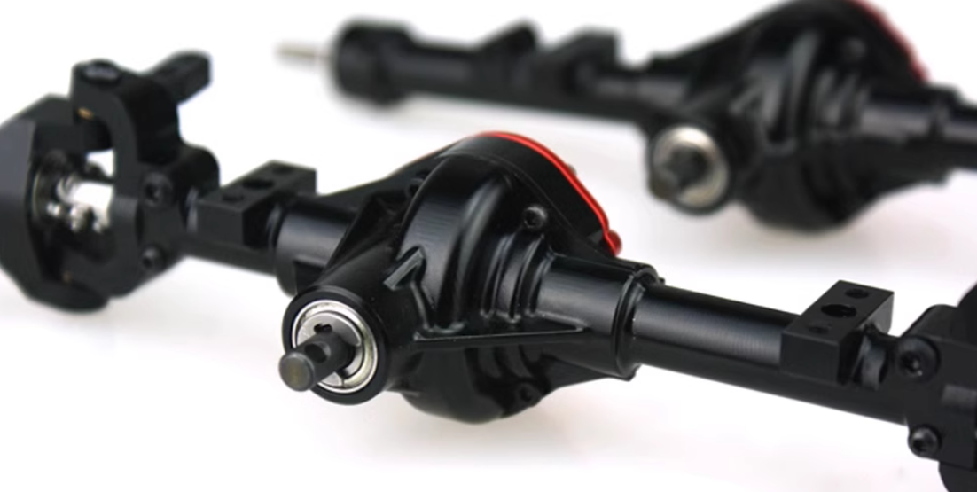 Climbing car metal 1/10 axle straight axis G5 axle large steering scx10 D90 CC01 model