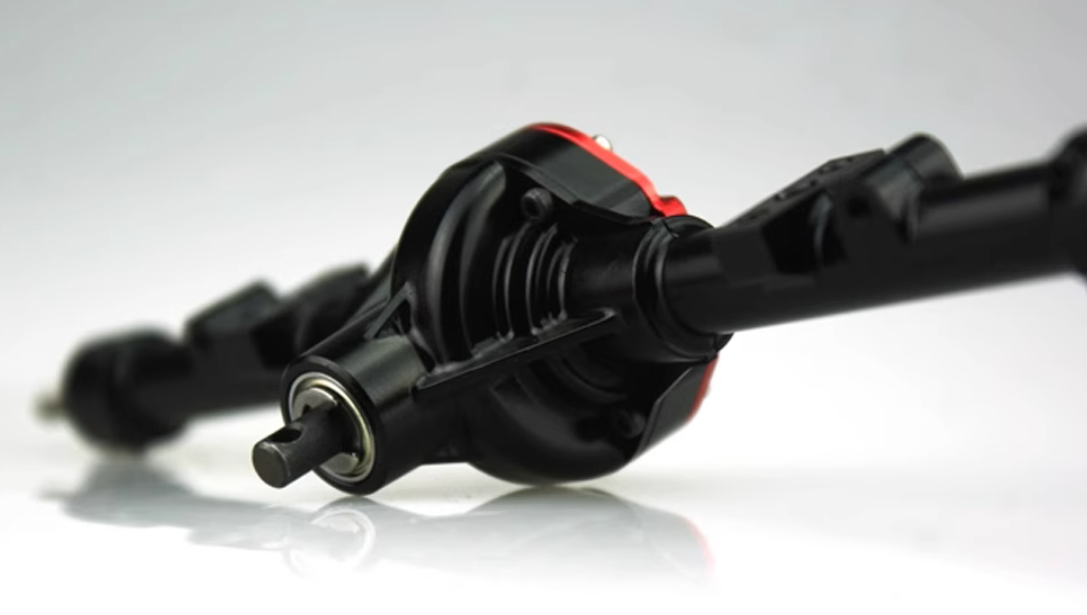 Climbing car metal 1/10 axle straight axis G5 axle large steering scx10 D90 CC01 model