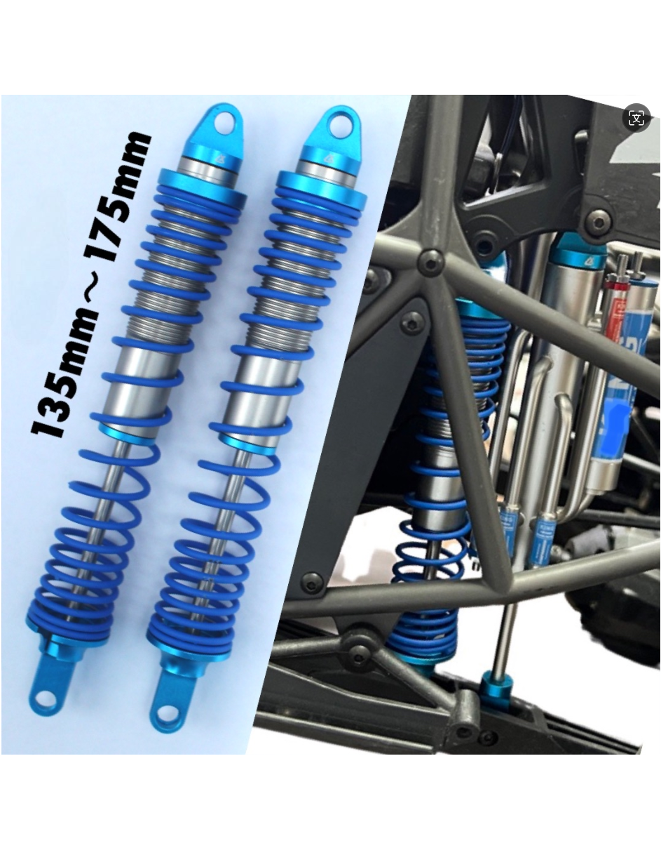 1/7UDR 135mm,140mm, 145,mm metal hydraulic shock absorber