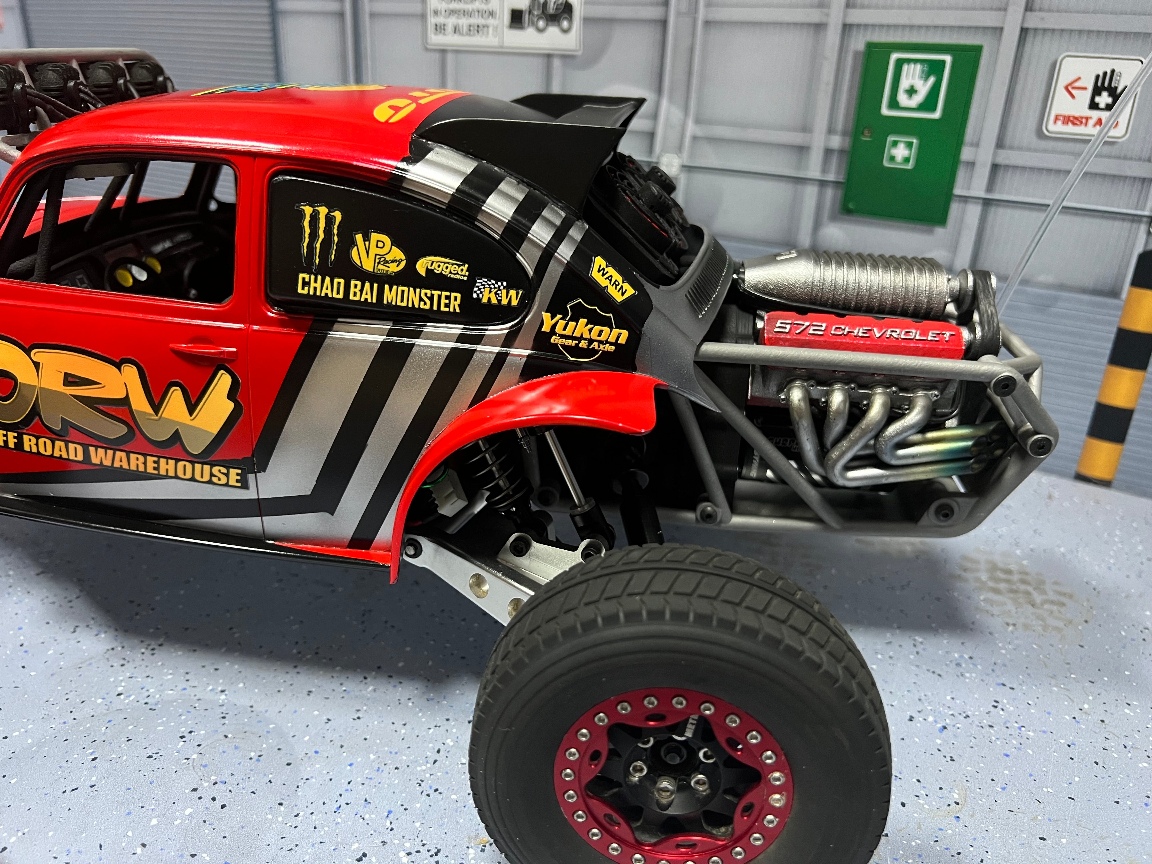 1/10 Handcrafted Custom Volkswagen Beetle (cage)