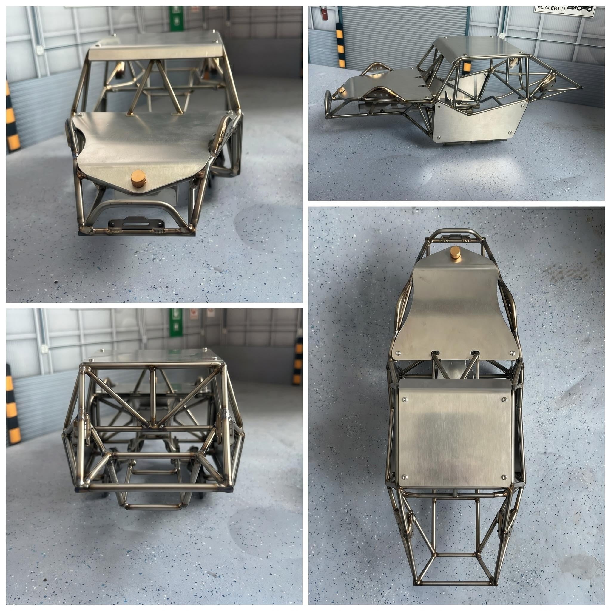 1/8 AXP8 Gilamon Titanium Cage Climbing Car