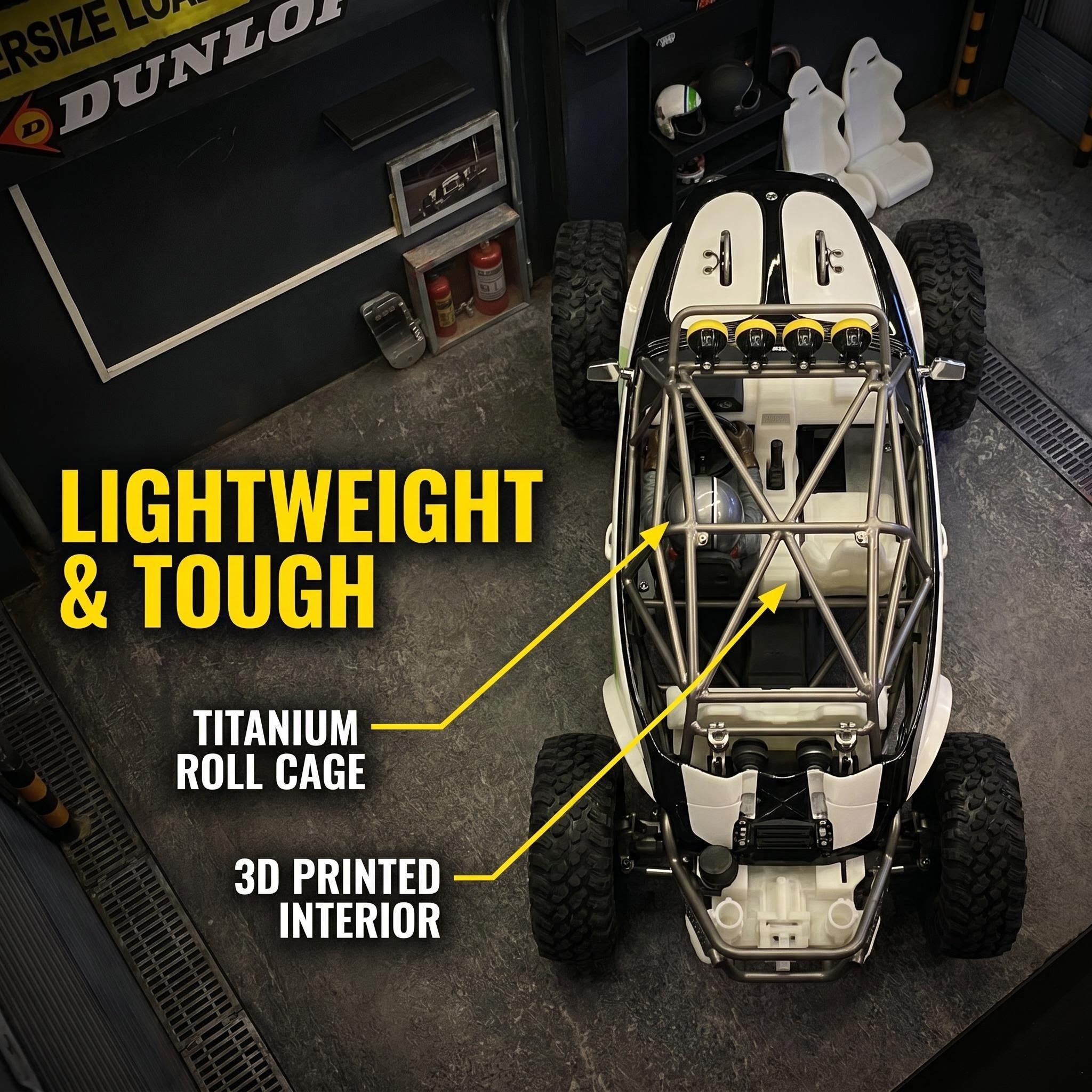 Titanium Alloy Beetle Cage