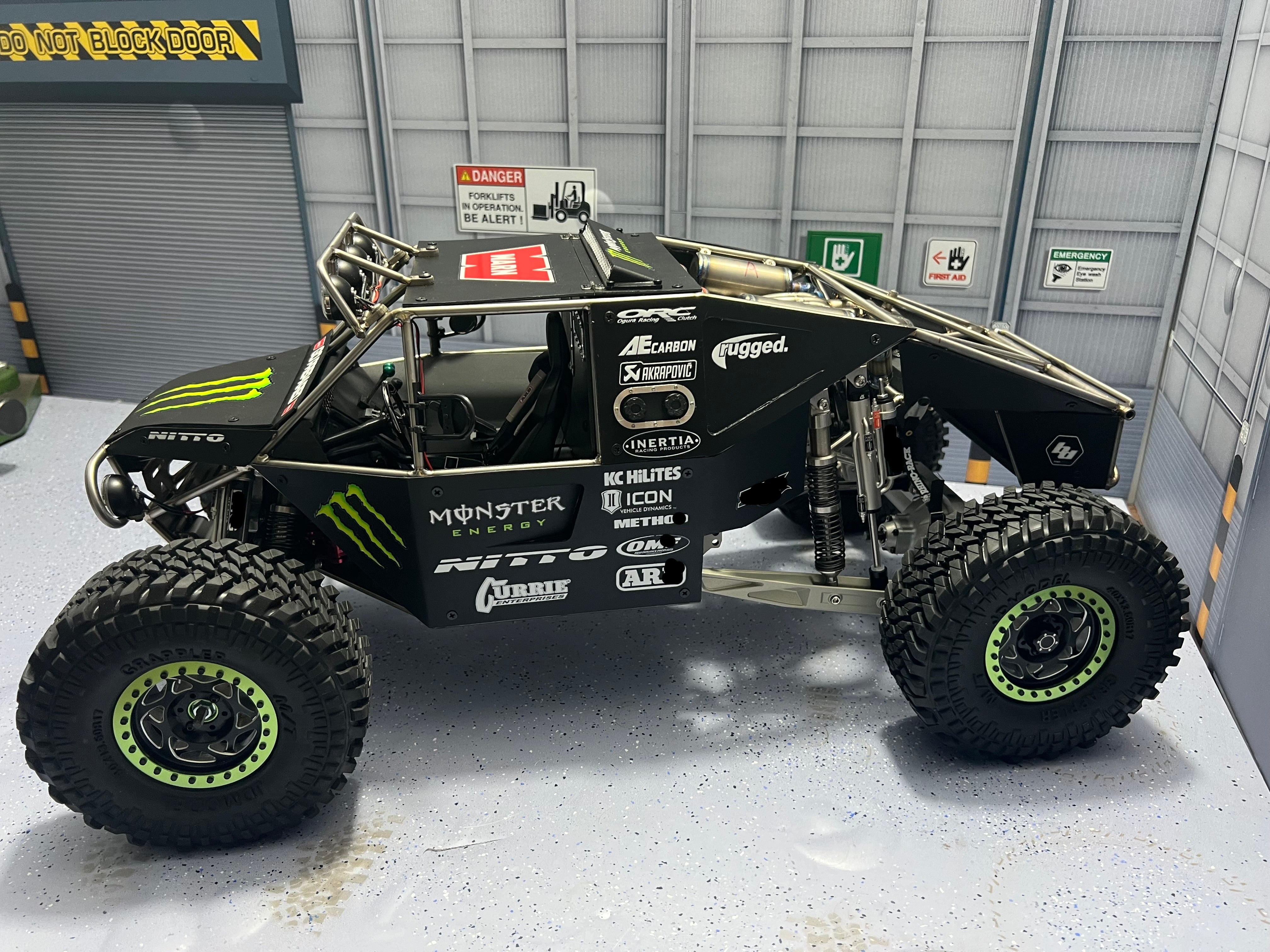 Dragon Slayer Titanium alloy cage custom yeti chassis production