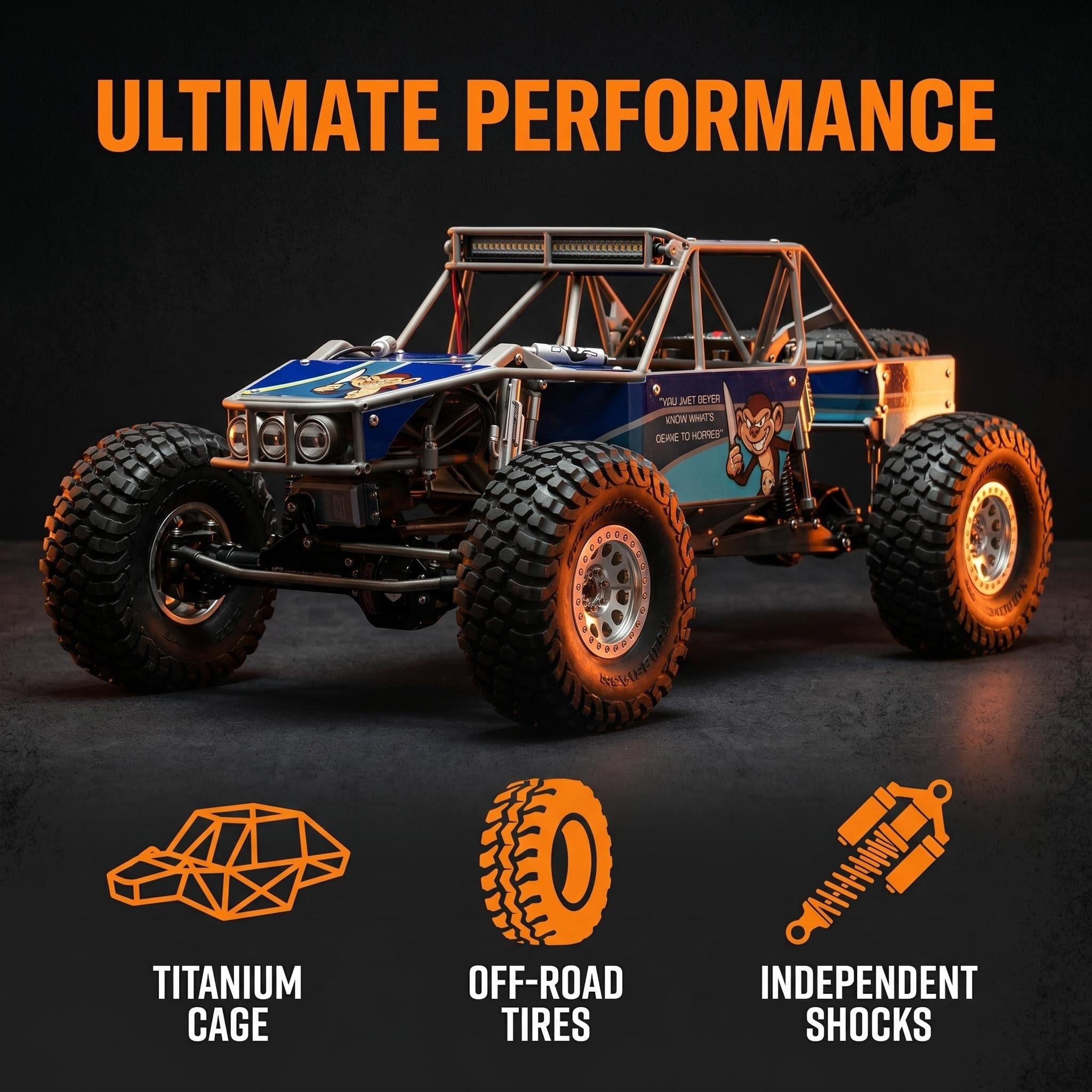 UT4 (monkey version)Titanium alloy cage customization