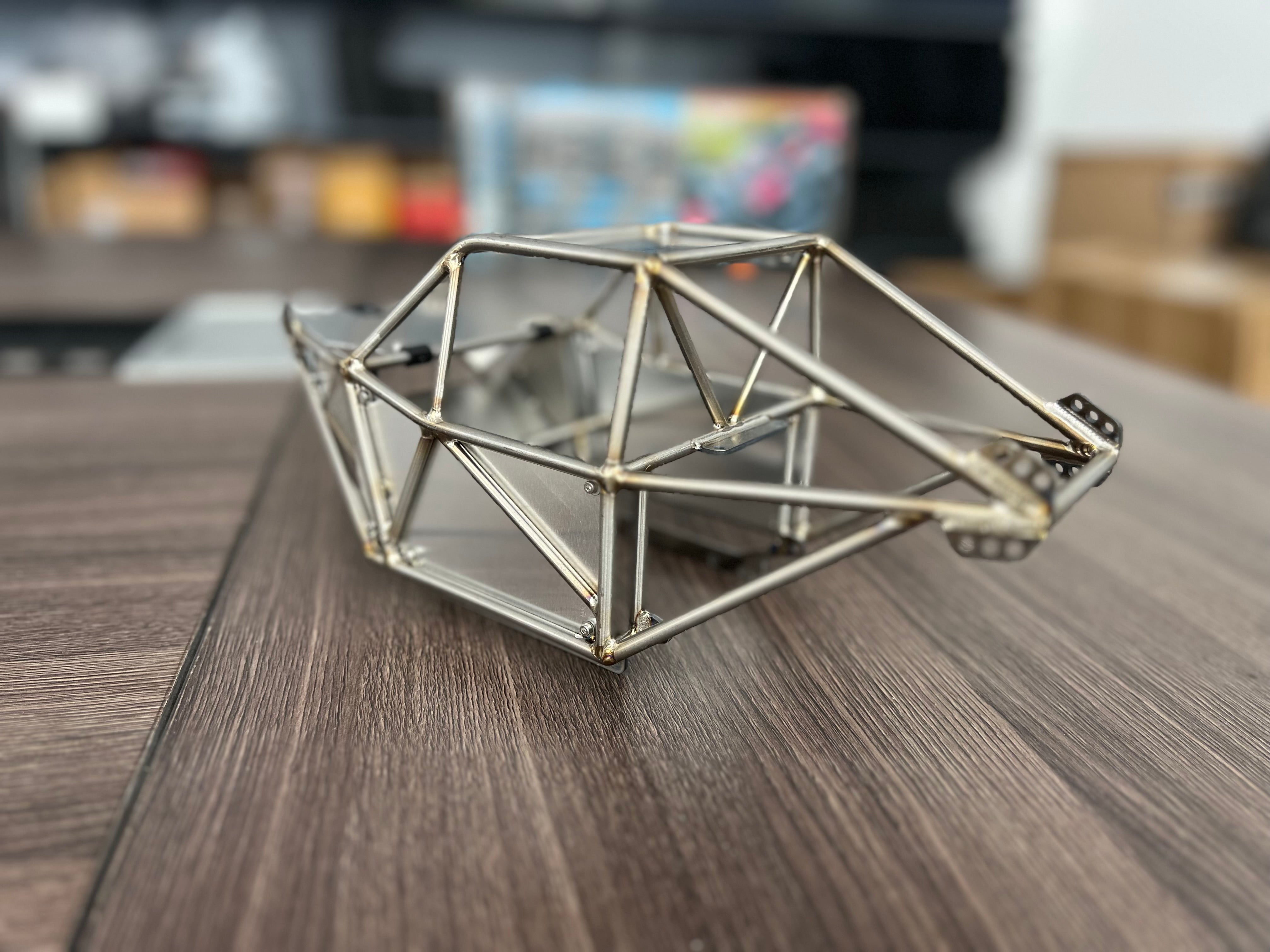 1/10 Scx10/capra Rock Rover Titanium Alloy Cage