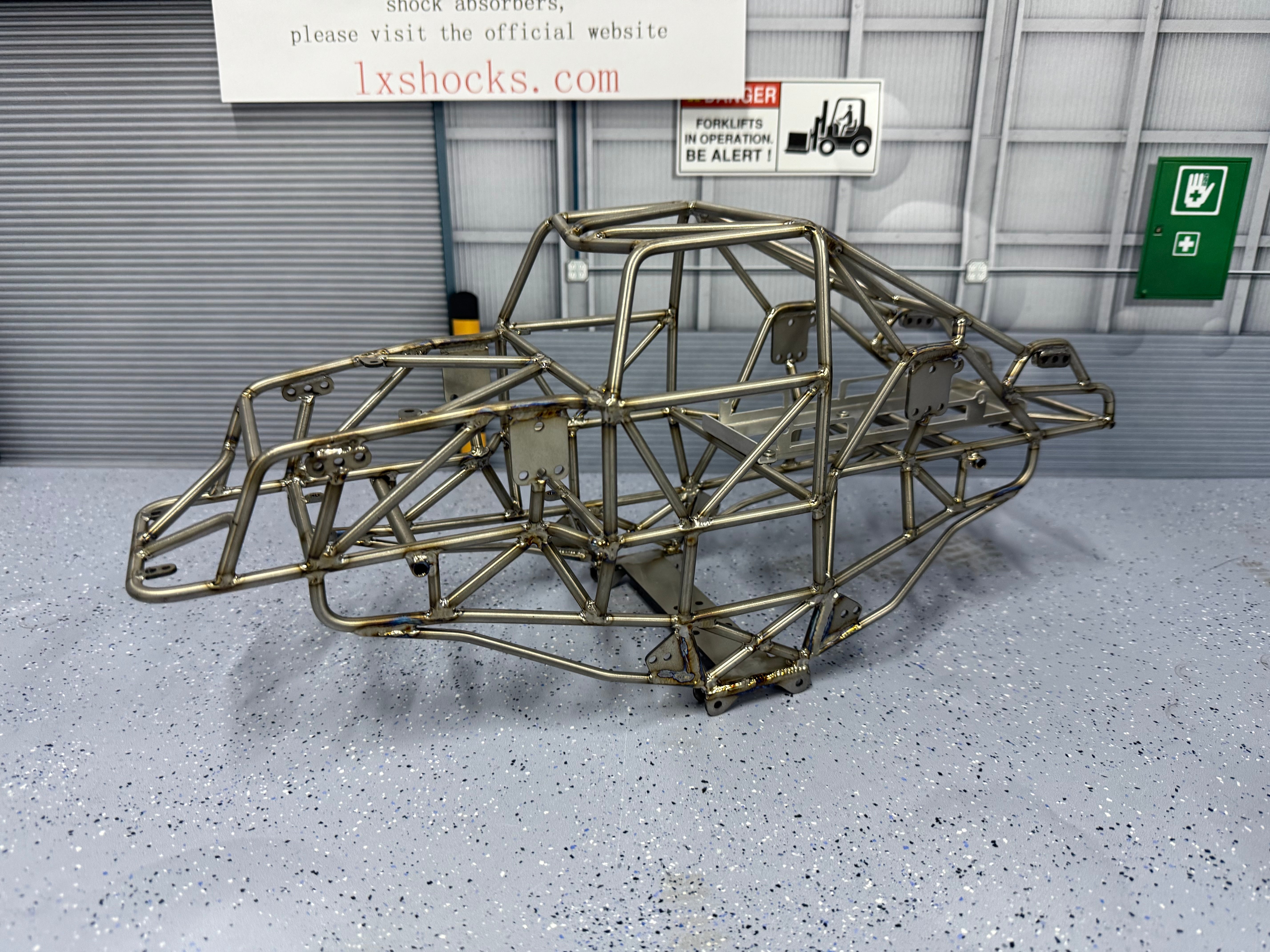 Custom SMT10 MAX-D AX90055 90057 Monster Foot Titanium Alloy Metal Cage