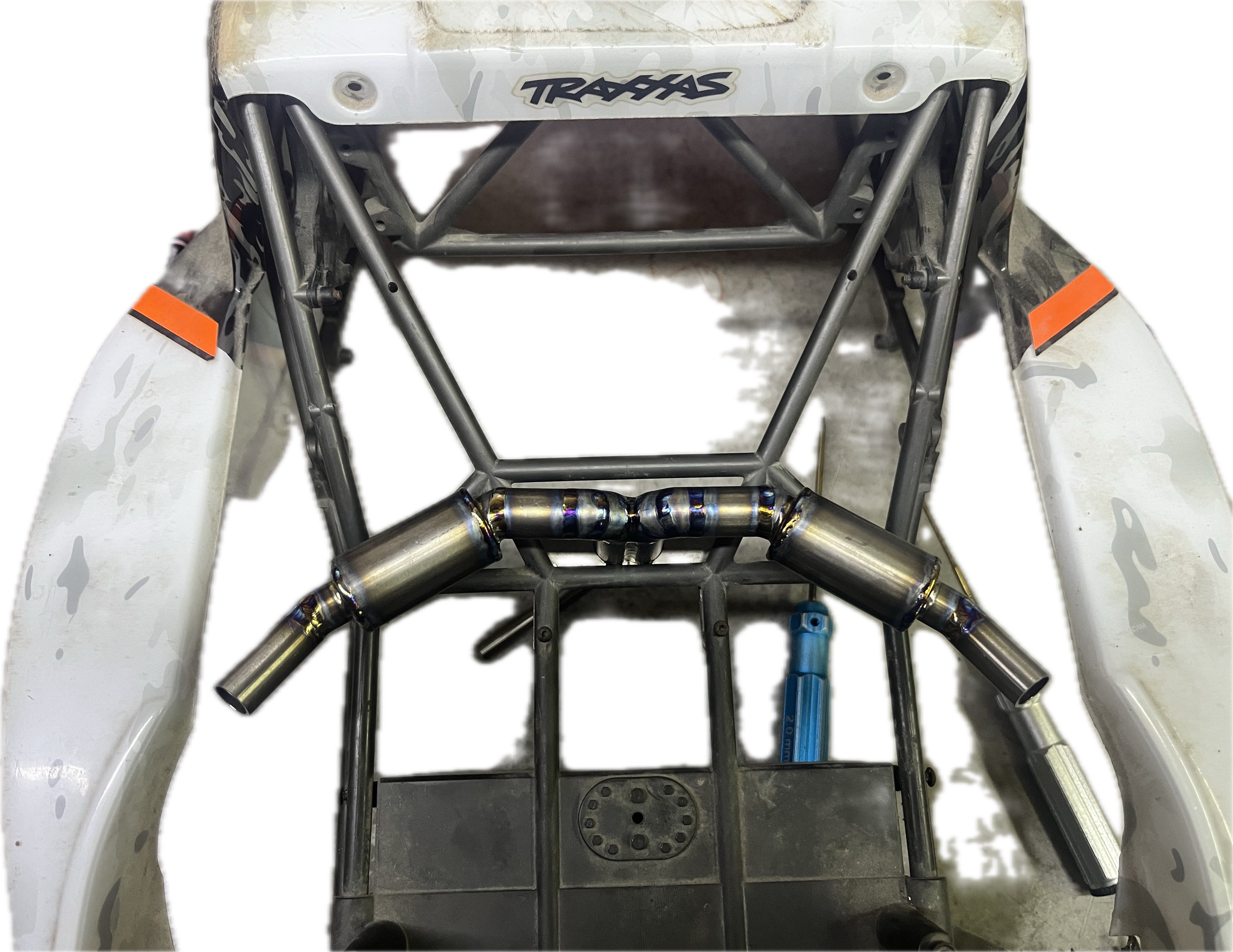UDR manual welding Rear exhaust pipe