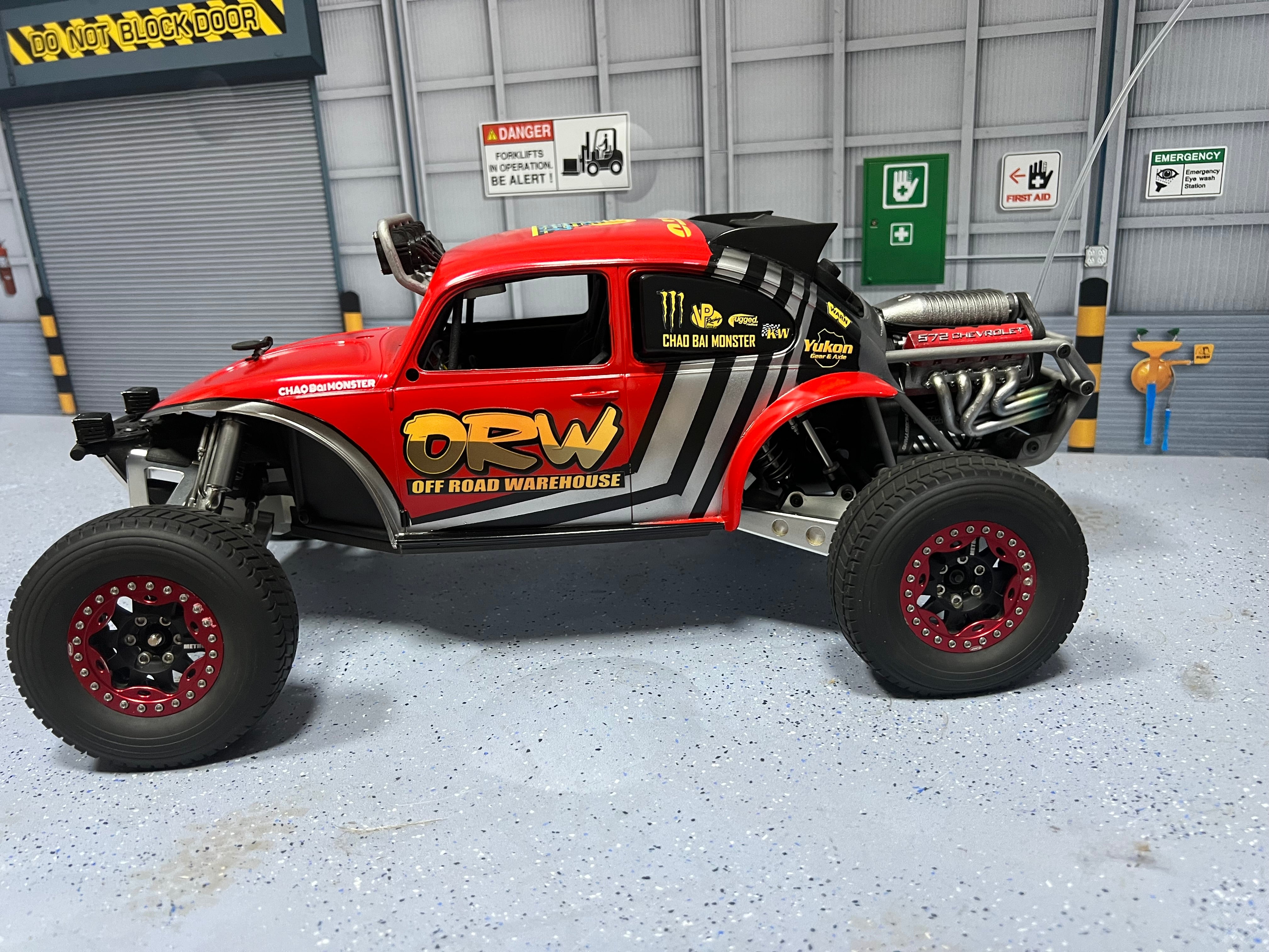 1/10 Handcrafted Custom Volkswagen Beetle (cage)