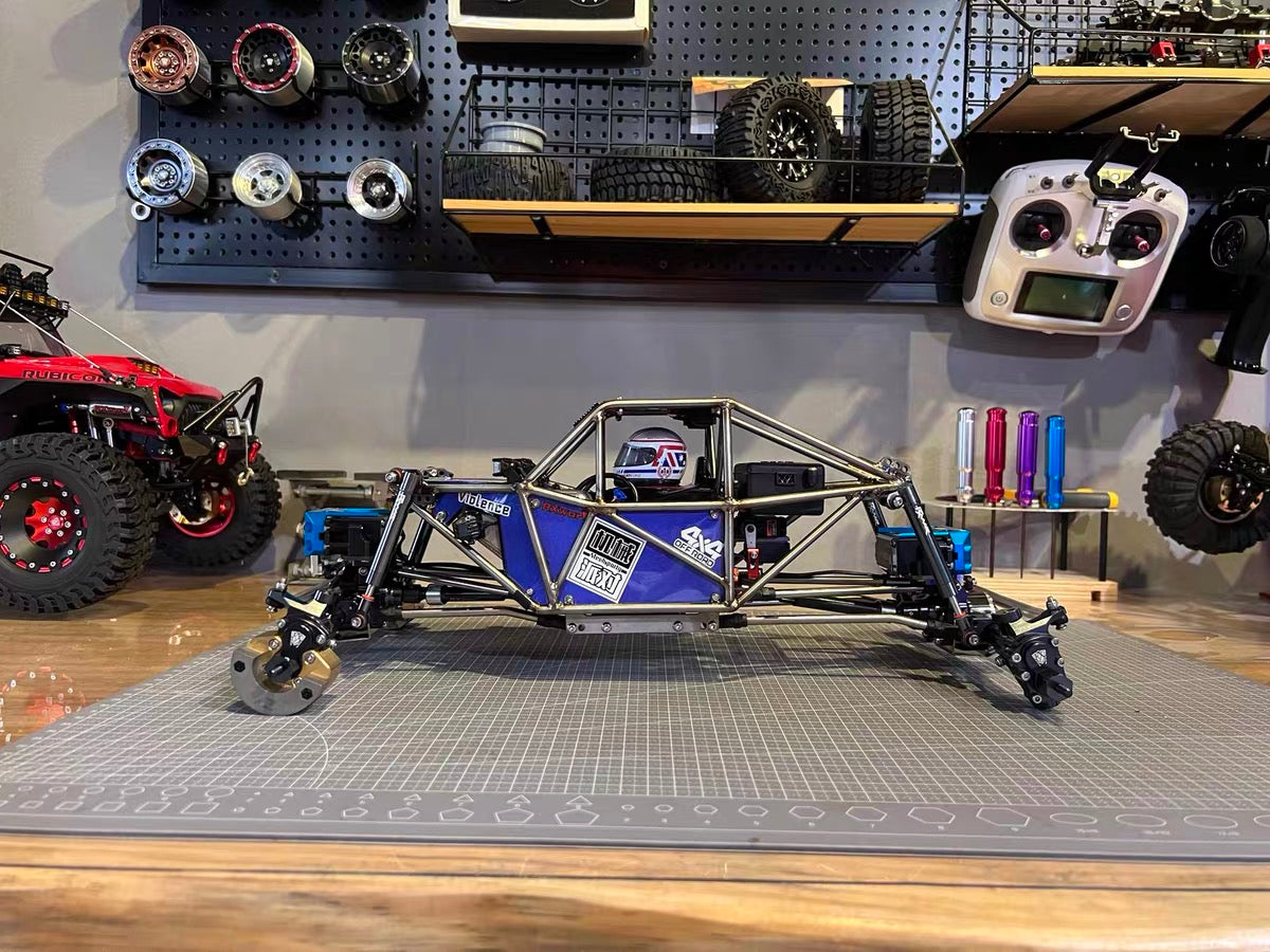 1/10 Scx10/capra Rock Rover Titanium Alloy Cage
