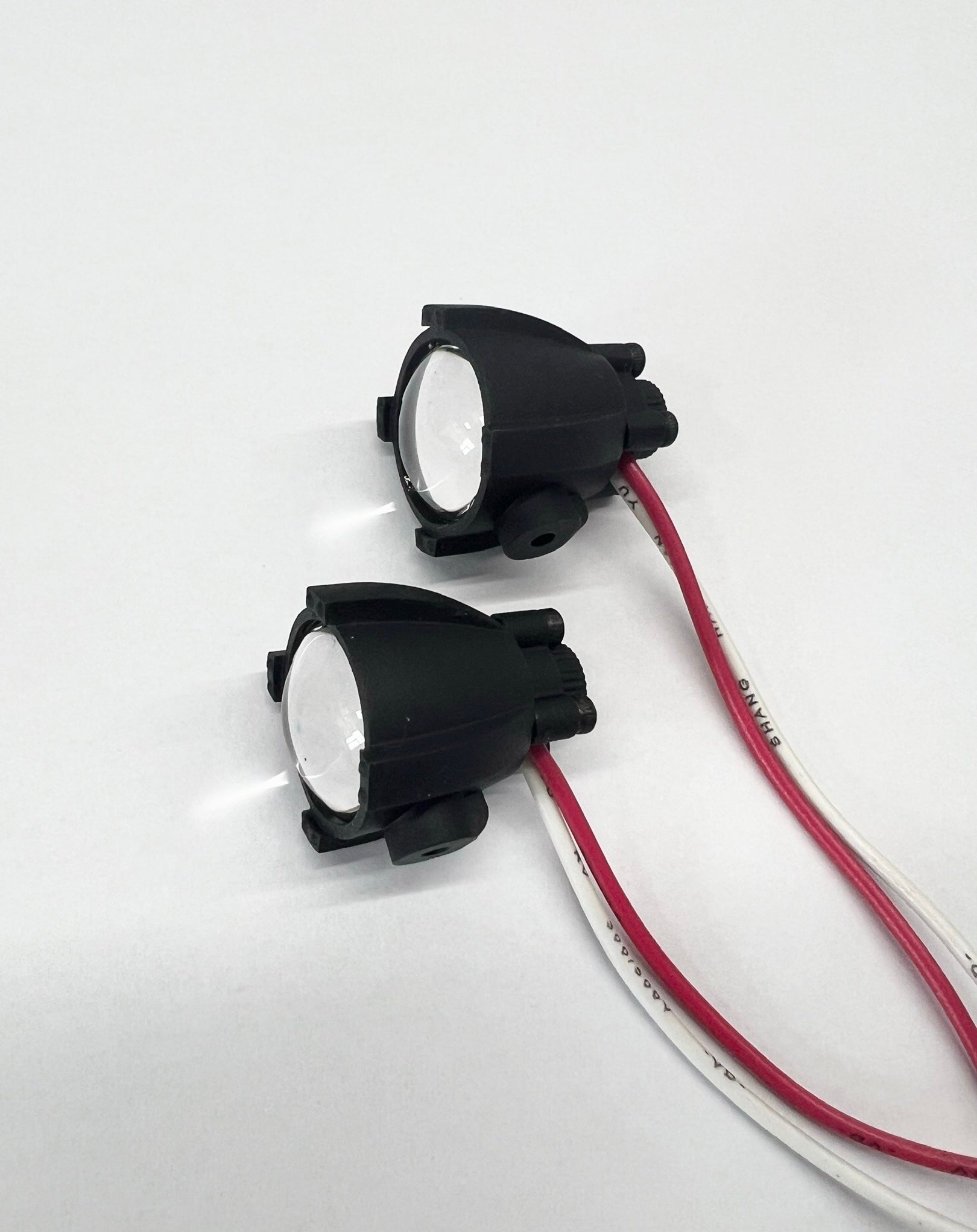 1/10 1/8 Simulation model climbing car LED headlight angel eyes