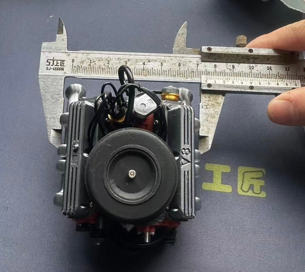 1/10 handmade simulation engine model