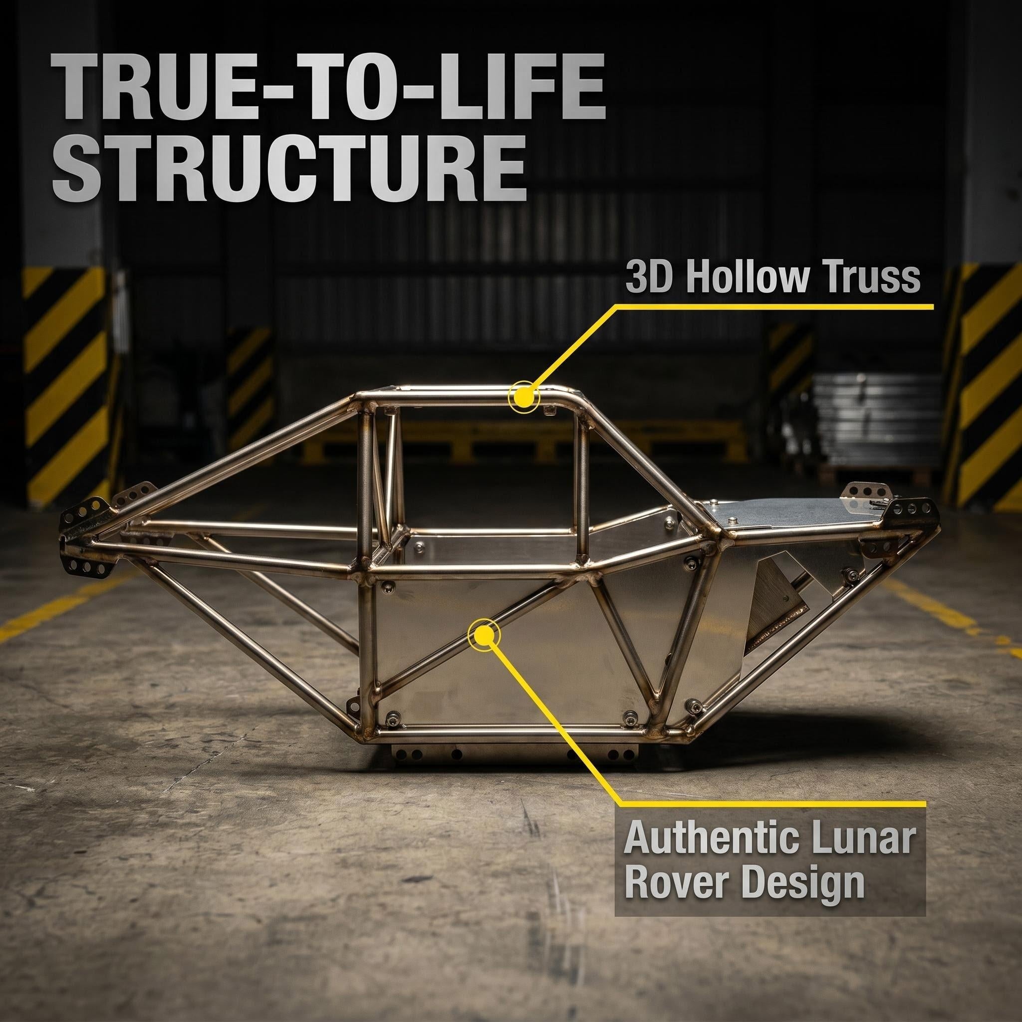 1/10 Scx10/capra Rock Rover Titanium Alloy Cage