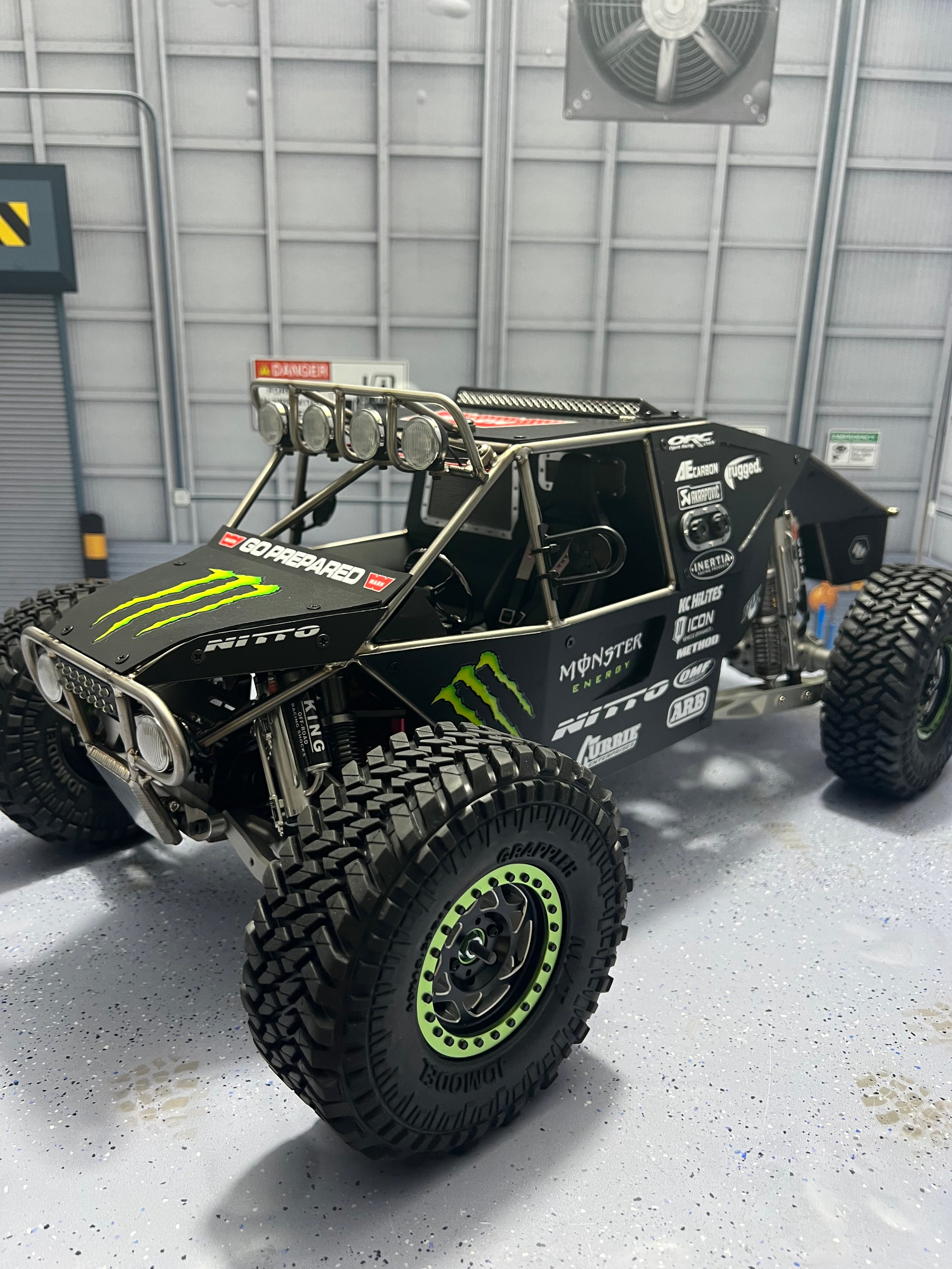 Dragon Slayer Titanium alloy cage custom yeti chassis production