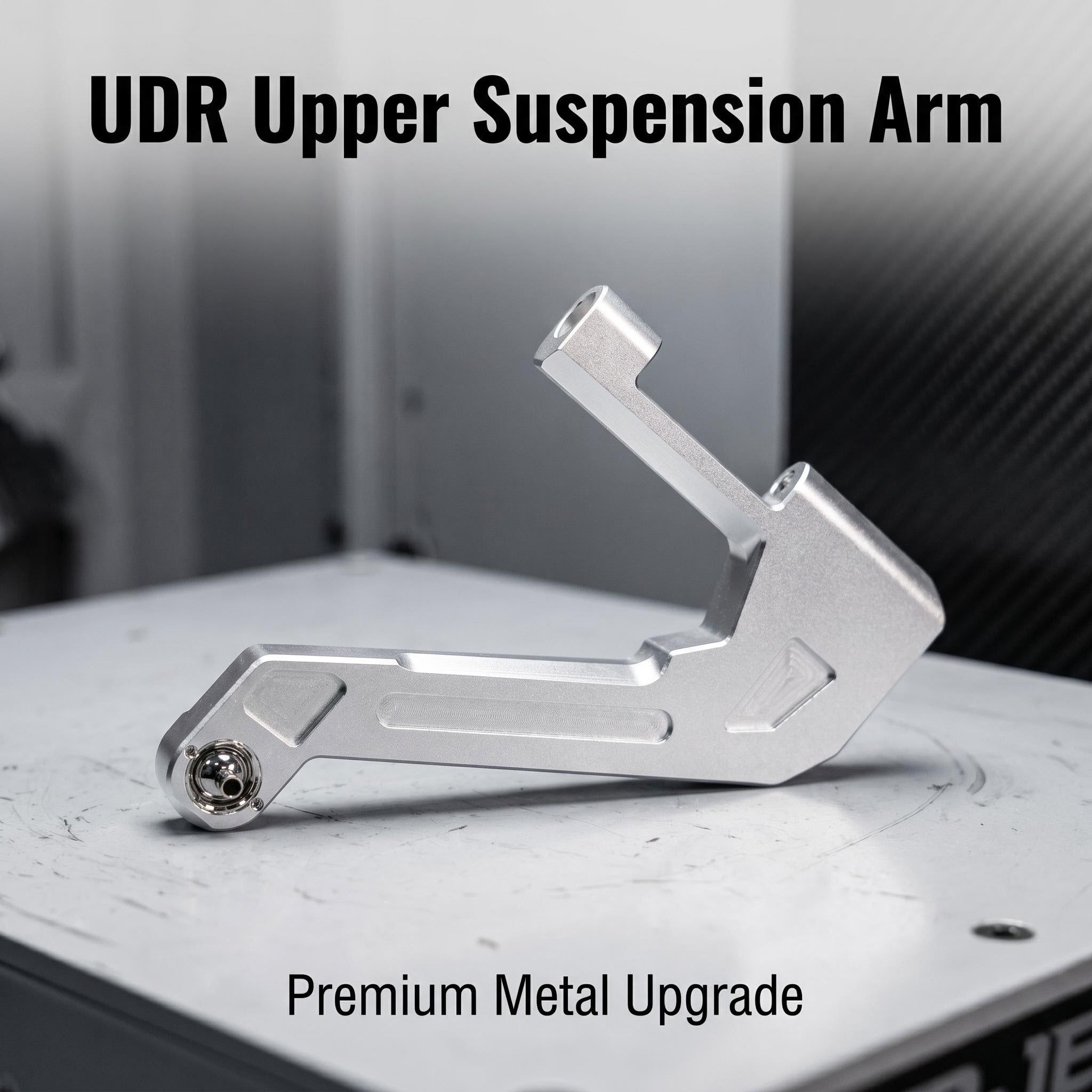 UDR CNC machining aluminum alloy metal front swing arm modification