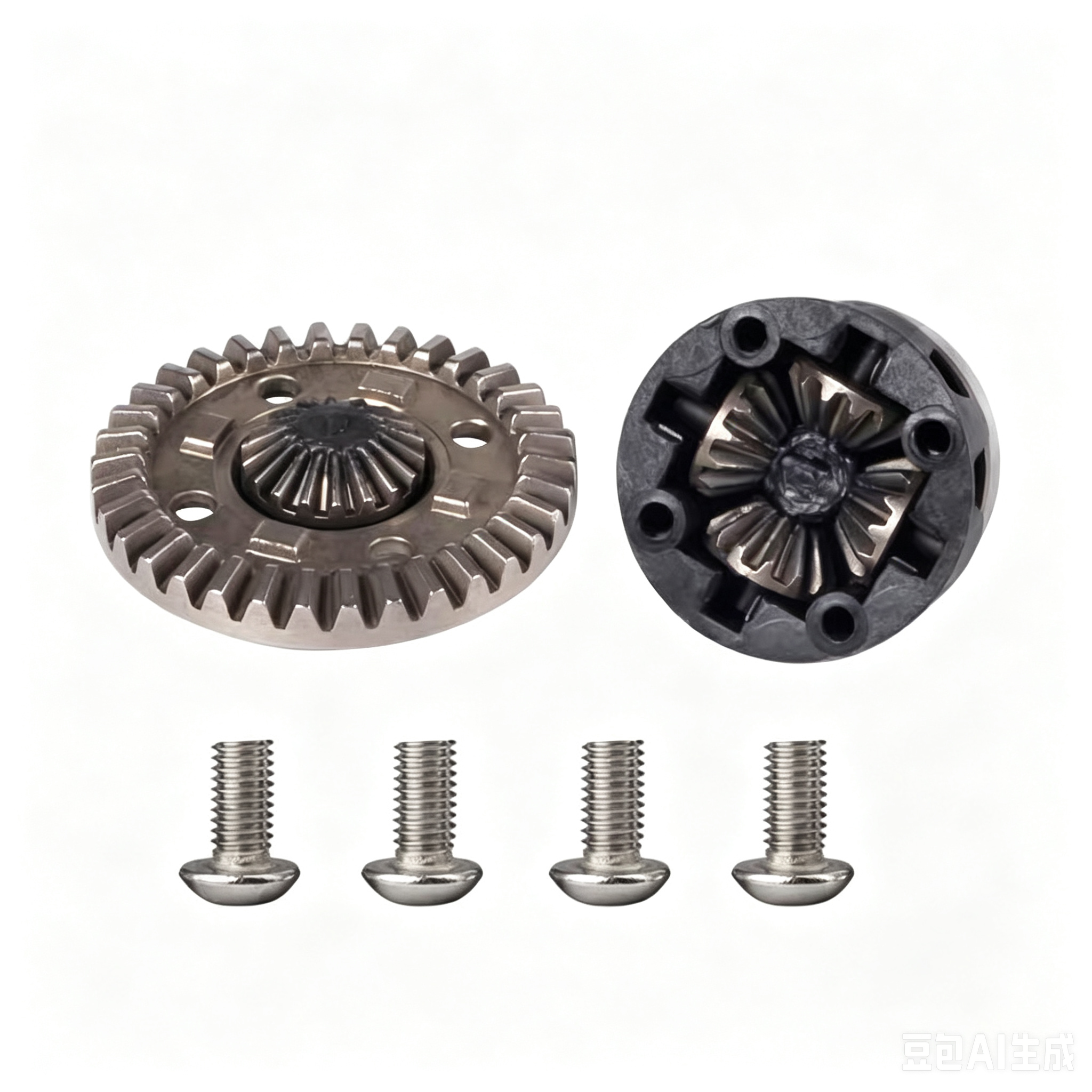 TRX-4 1/10 climbing car metal axle front and rear axle housing assembly