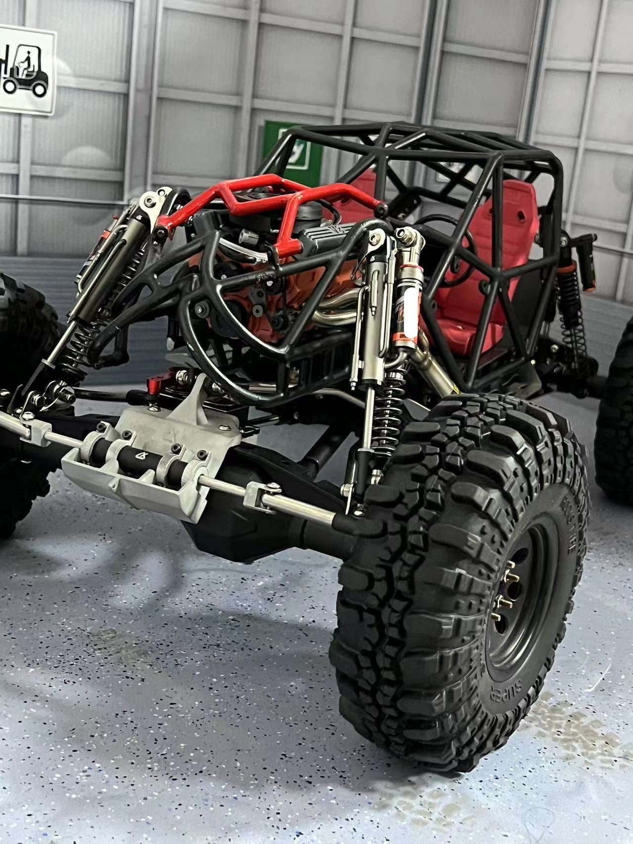 ROCK BUGGY Truck custom titanium alloy metal cage