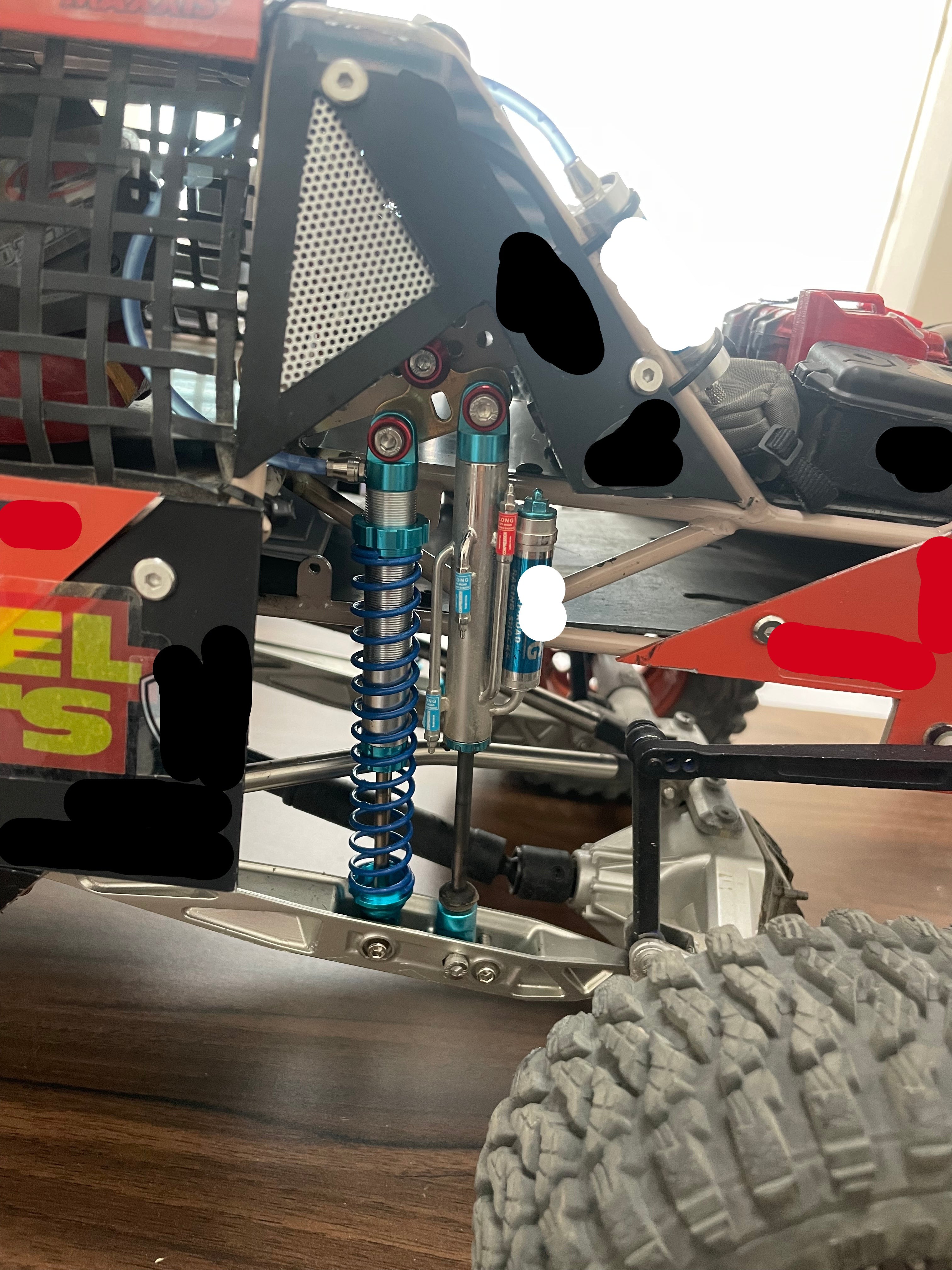 RC car Metal Trailing arm (part)