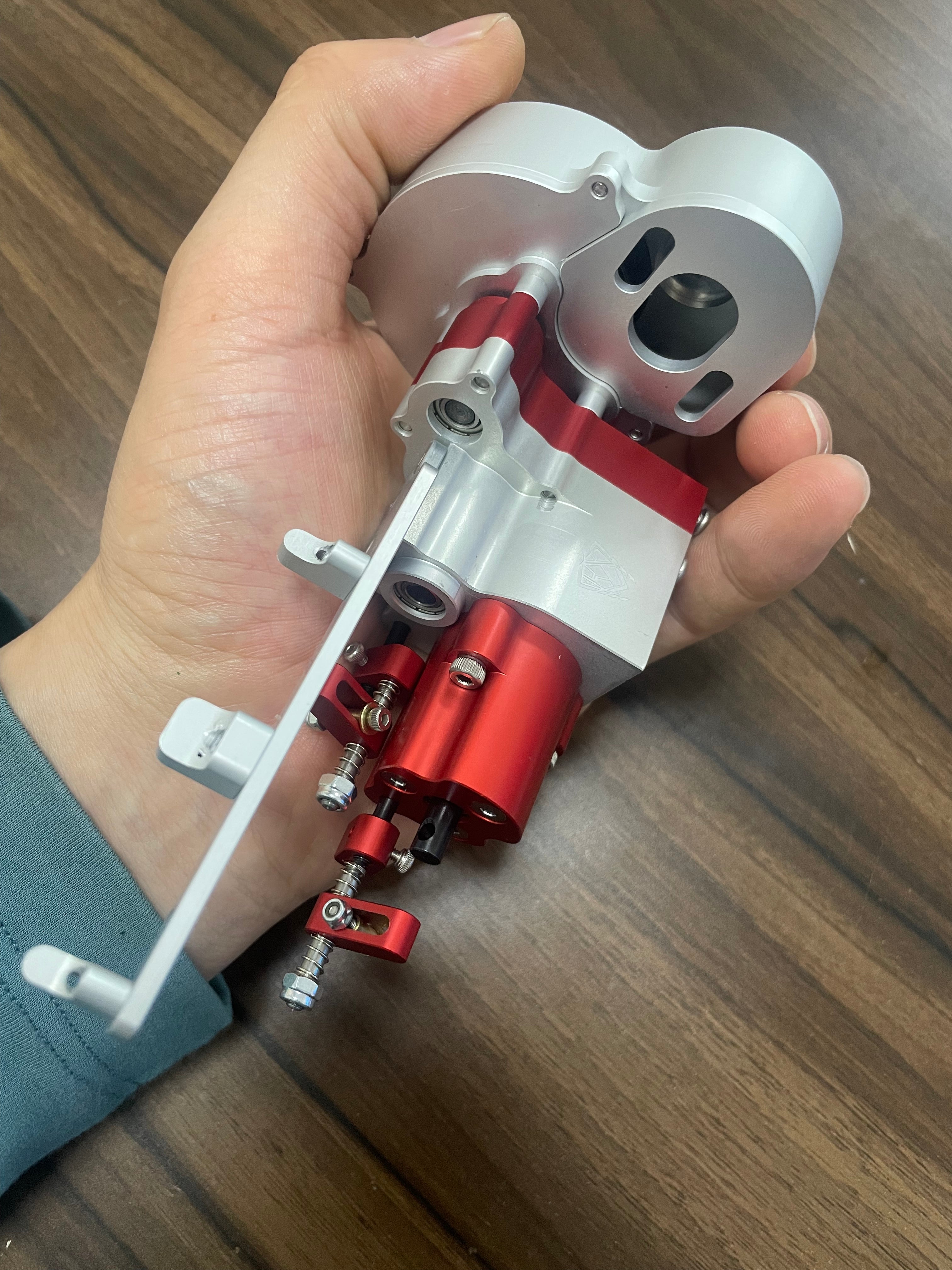 Climbing car full metal two-speed gearbox plus disconnect rear drive gearbox(part)