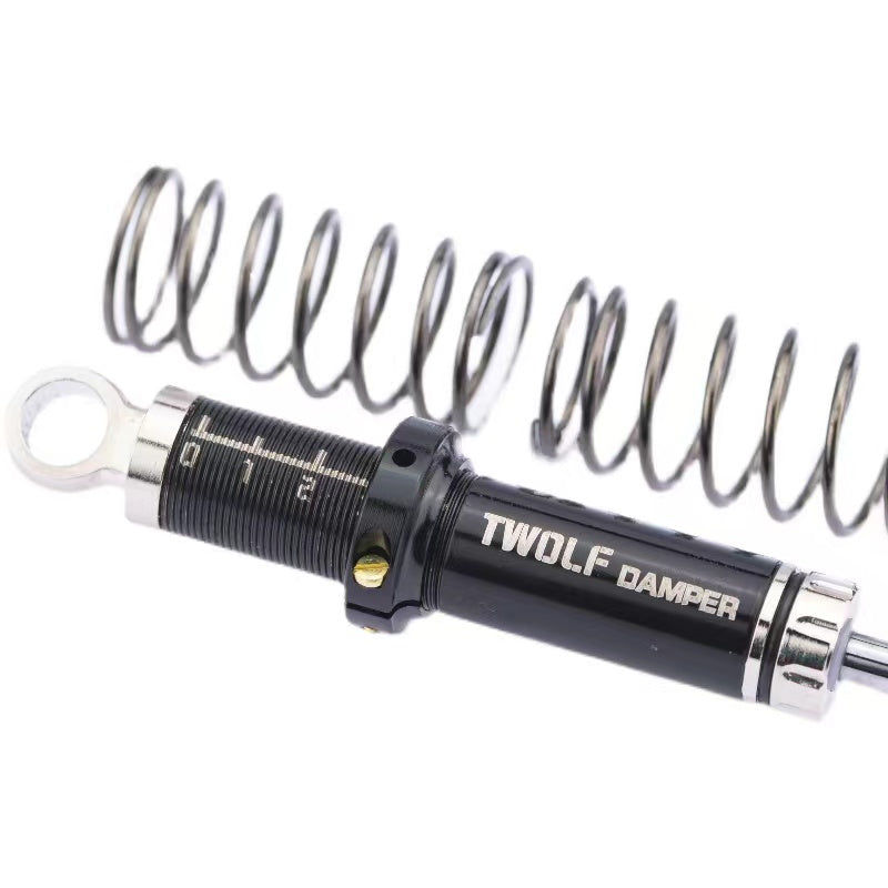 Simulation climbing car all-metal double-section 95MM shock absorber