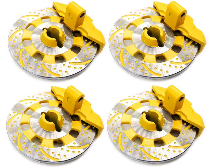 1/7 straight bridge short card simulation metal brake disc UDR accessories upgrade the original car parts