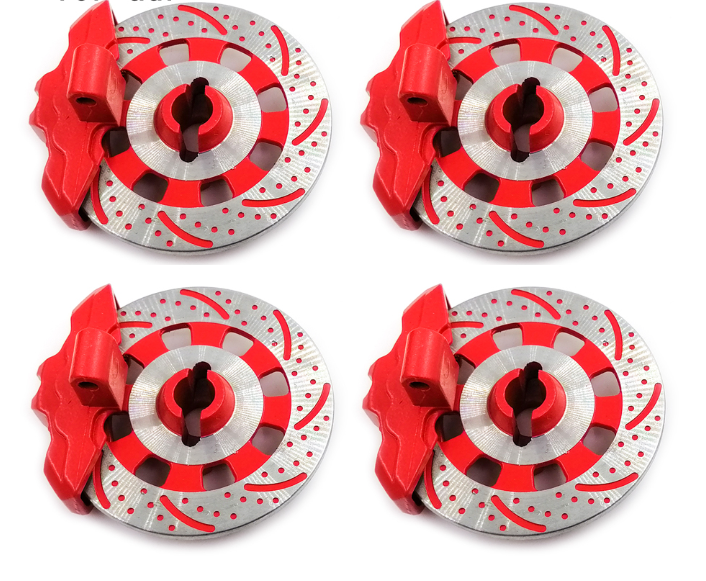 1/7 straight bridge short card simulation metal brake disc UDR accessories upgrade the original car parts