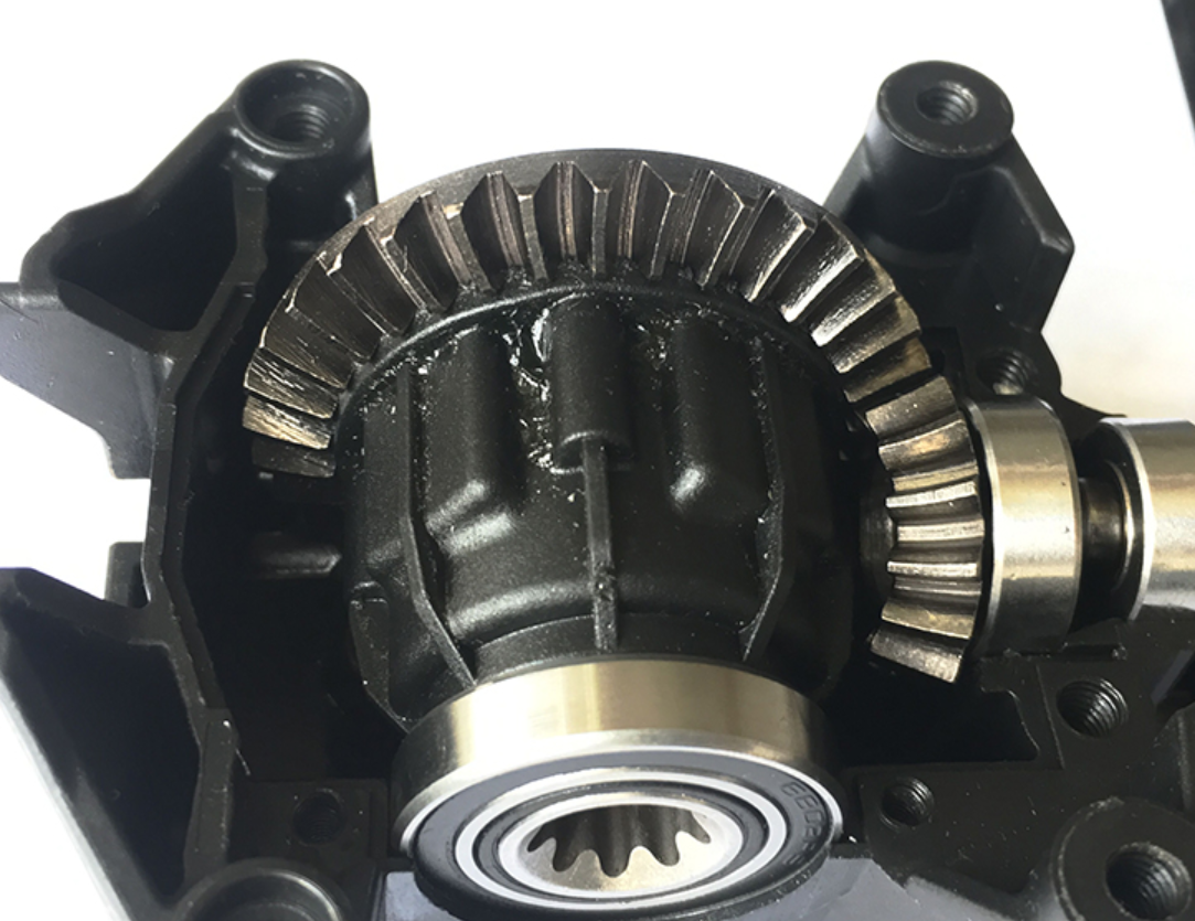 1/7 UDR rear straight axle short card modification and upgrade parts metal differential steel teeth steel teeth metal parts