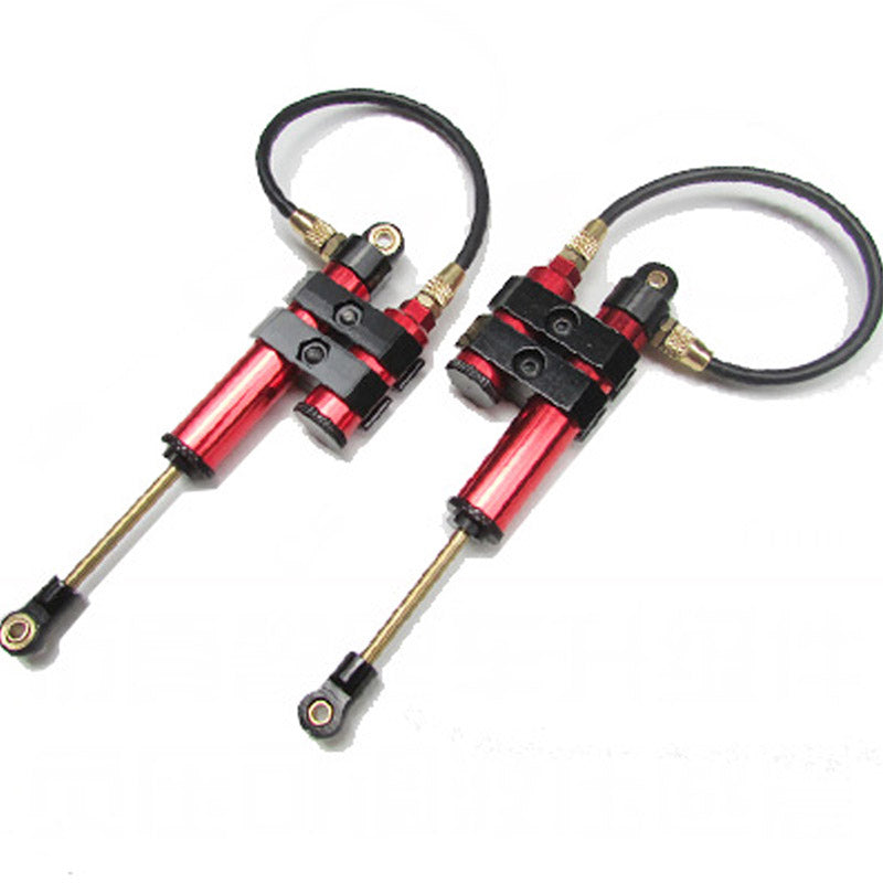 Negative pressure hydraulic shock absorber