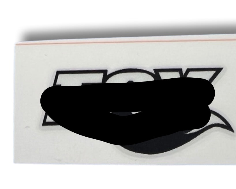 Shock Absorber Transfer Sticker