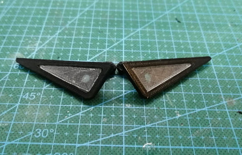 axis RR10 climbing car headlight 3D printing 90053 90048 climbing car sharp headlight, can be used with light control switch