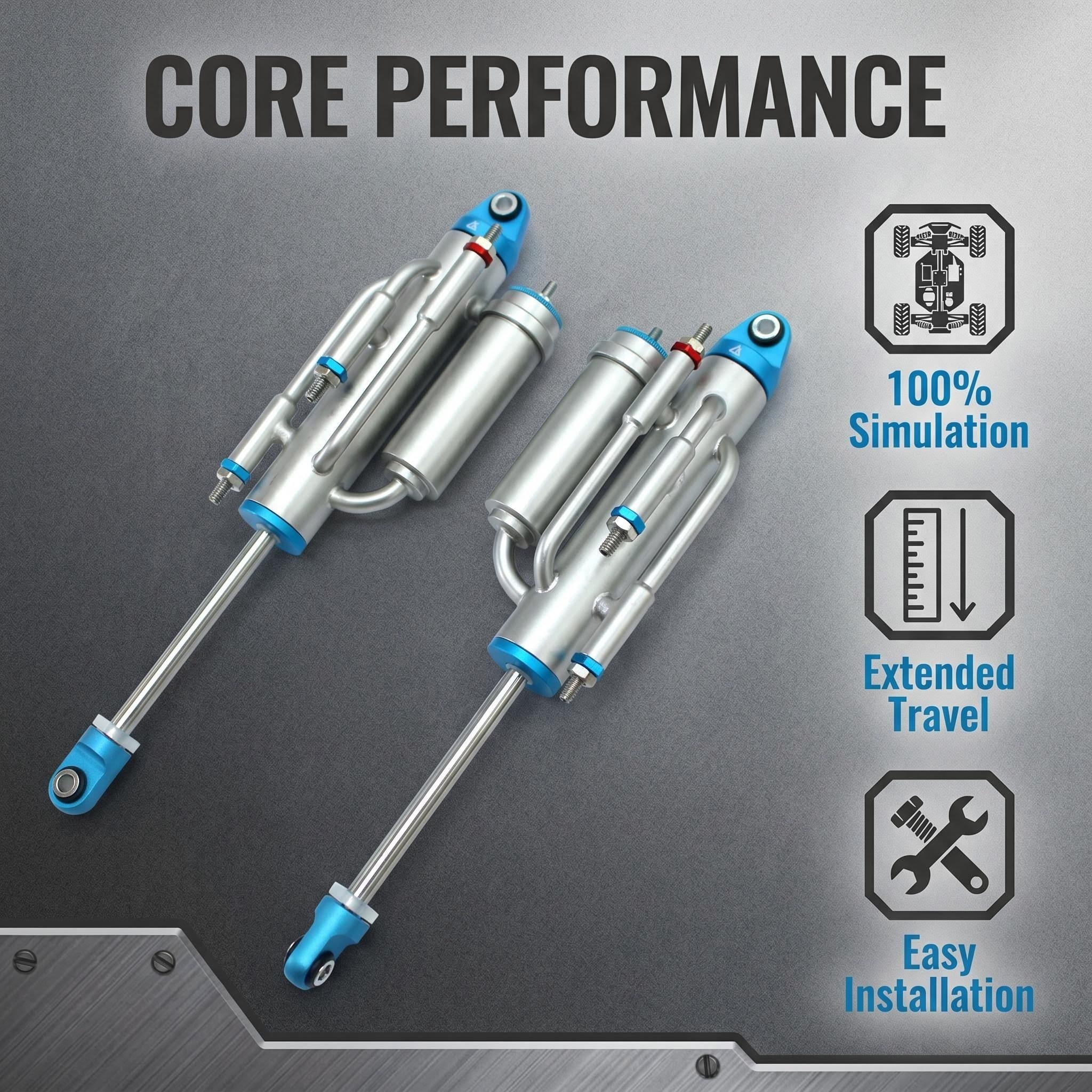 UDR1/7，LOSI SUPER BAJA REY2.0 1/6bypass shocks