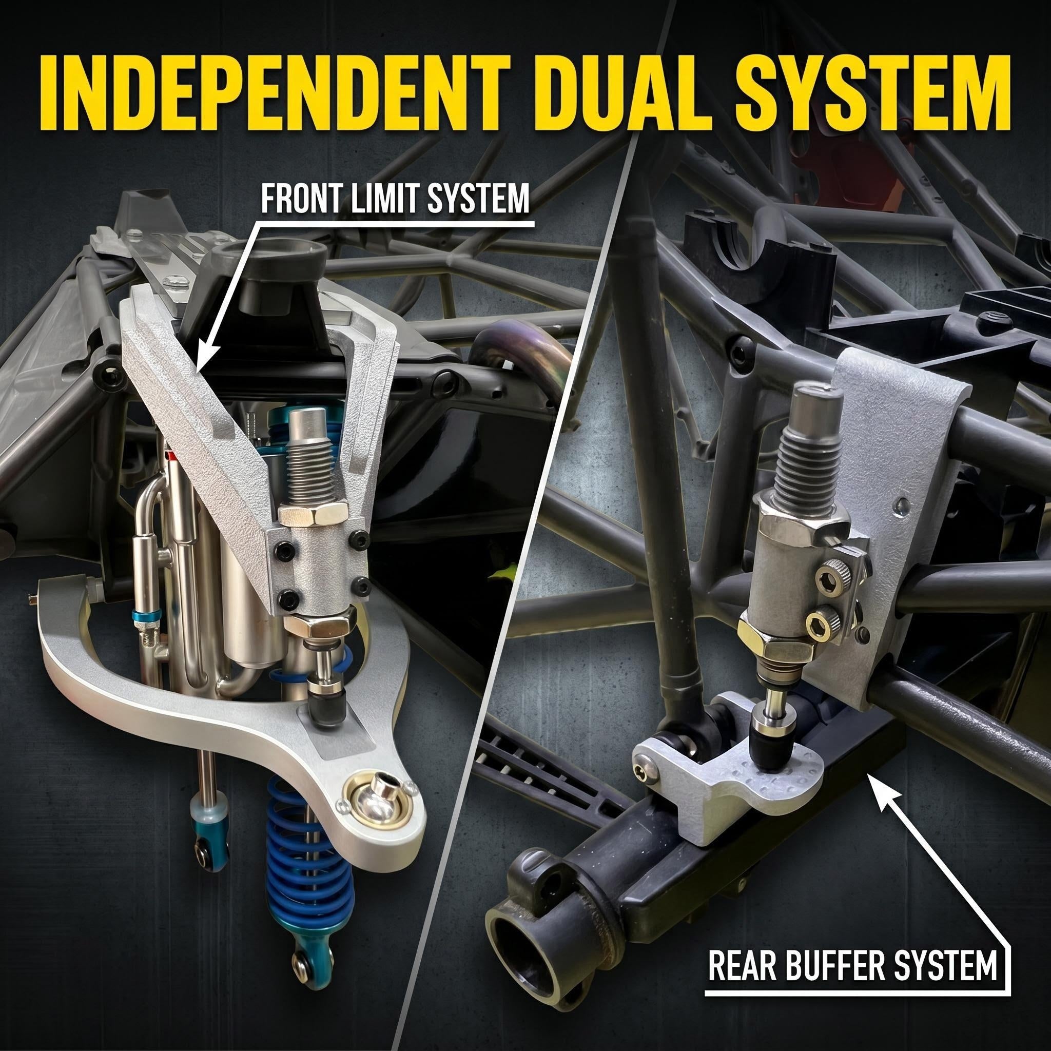 1/7 UDR Truck Front and Rear Limit Buffer Kit