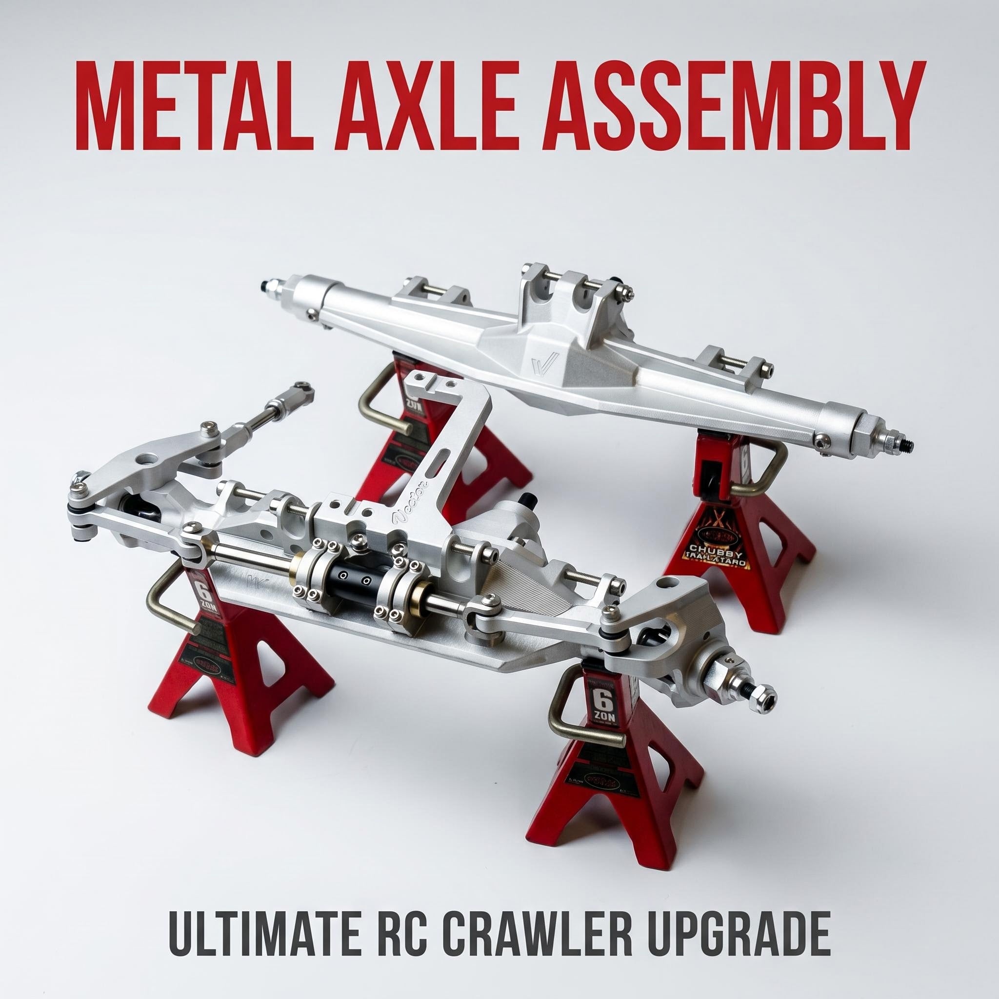 H10 climbing car axle cnc aluminum alloy metal axle