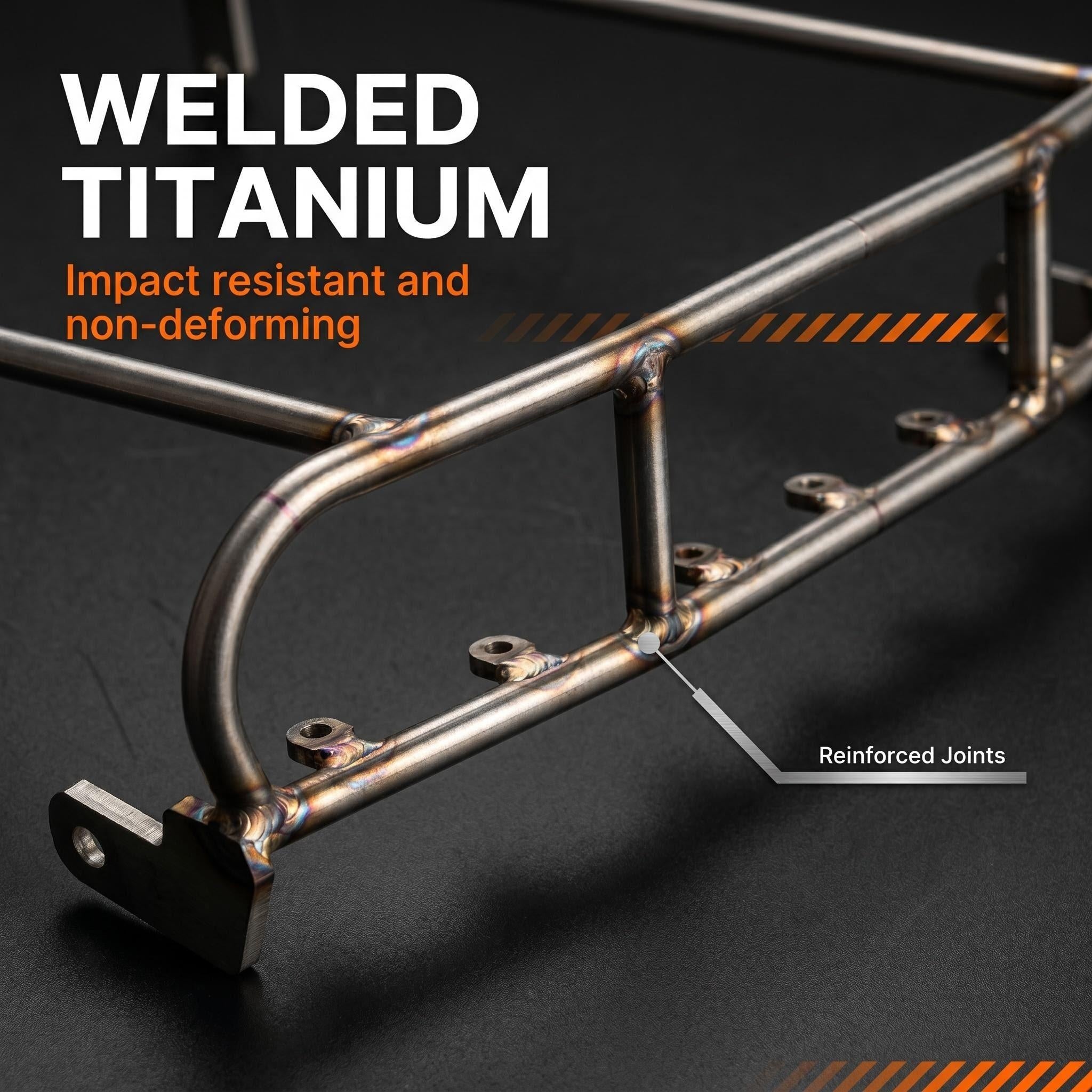 Titanium alloy 1/7 UDR ceiling light bracket (matching original cage)