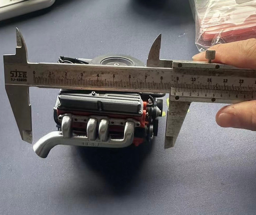 1/10 handmade simulation engine model