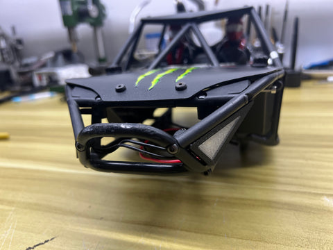 axis RR10 climbing car headlight 3D printing 90053 90048 climbing car sharp headlight, can be used with light control switch