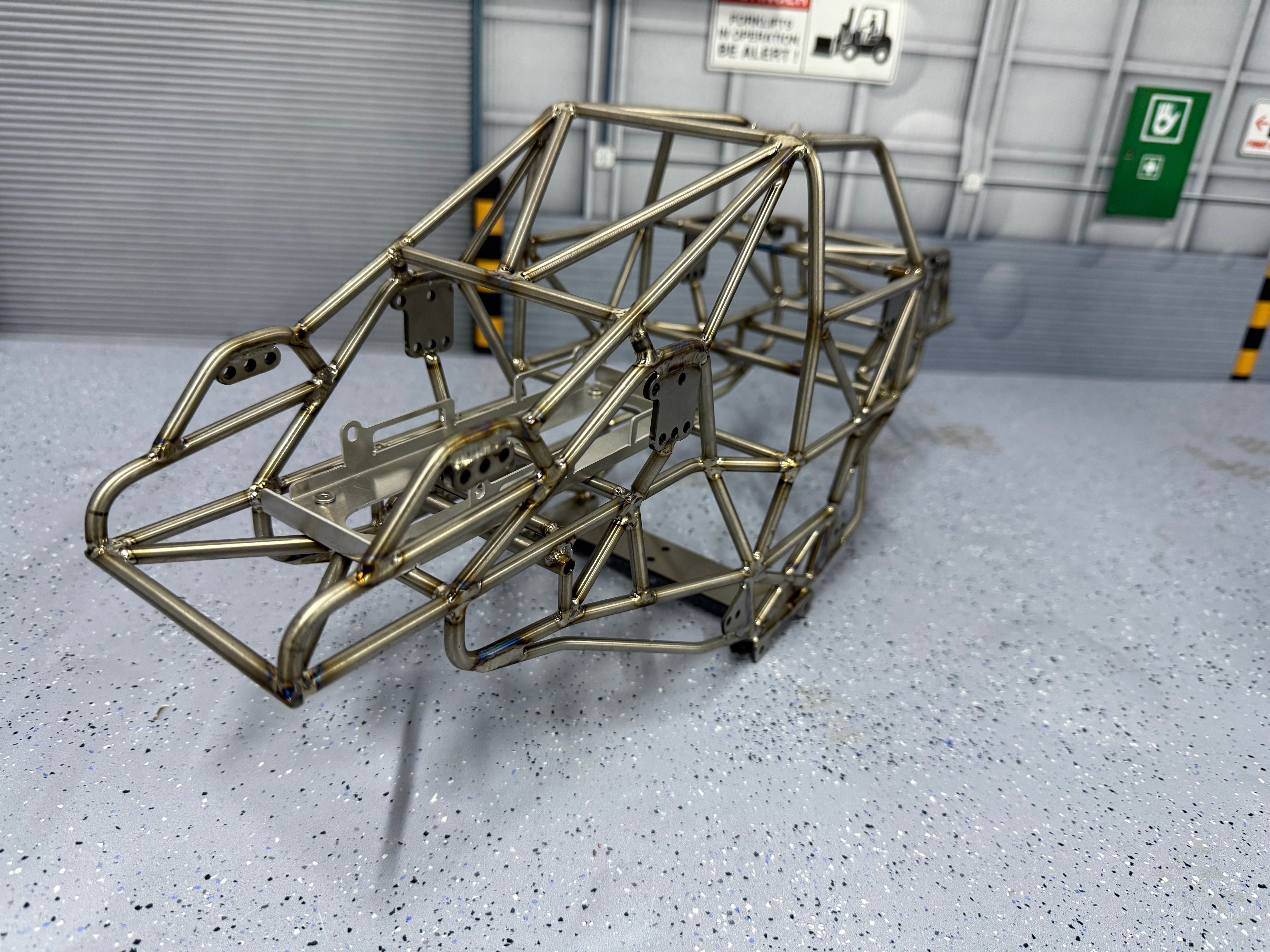 Custom SMT10 MAX-D AX90055 90057 Monster Foot Titanium Alloy Metal Cage