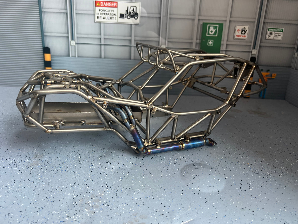 Custom 1/10 RBX10 Titanium Cage– LX Shock