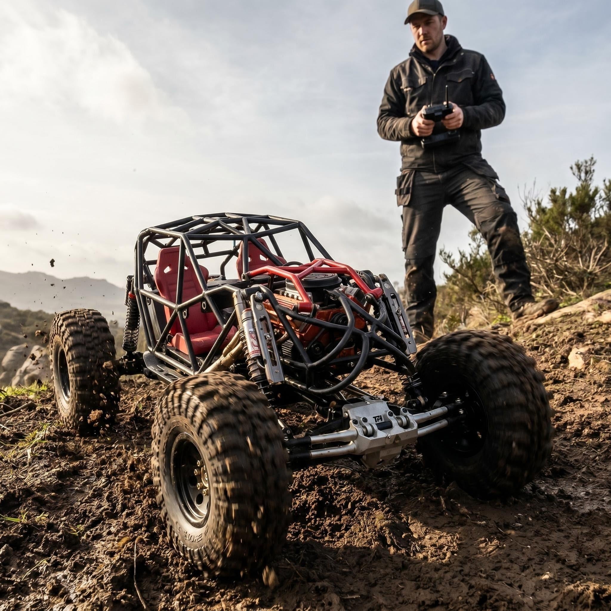 ROCK BUGGY Truck custom titanium alloy metal cage