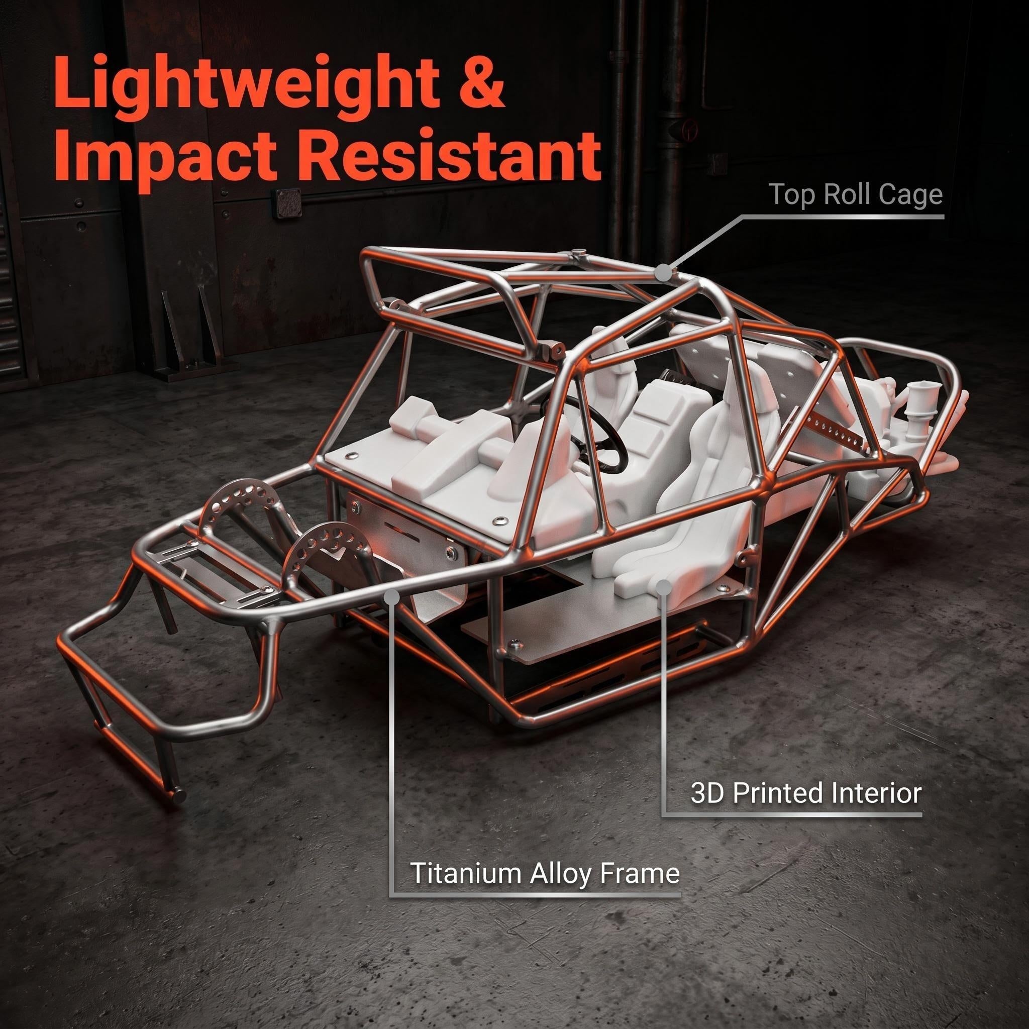 Titanium Alloy Beetle Cage