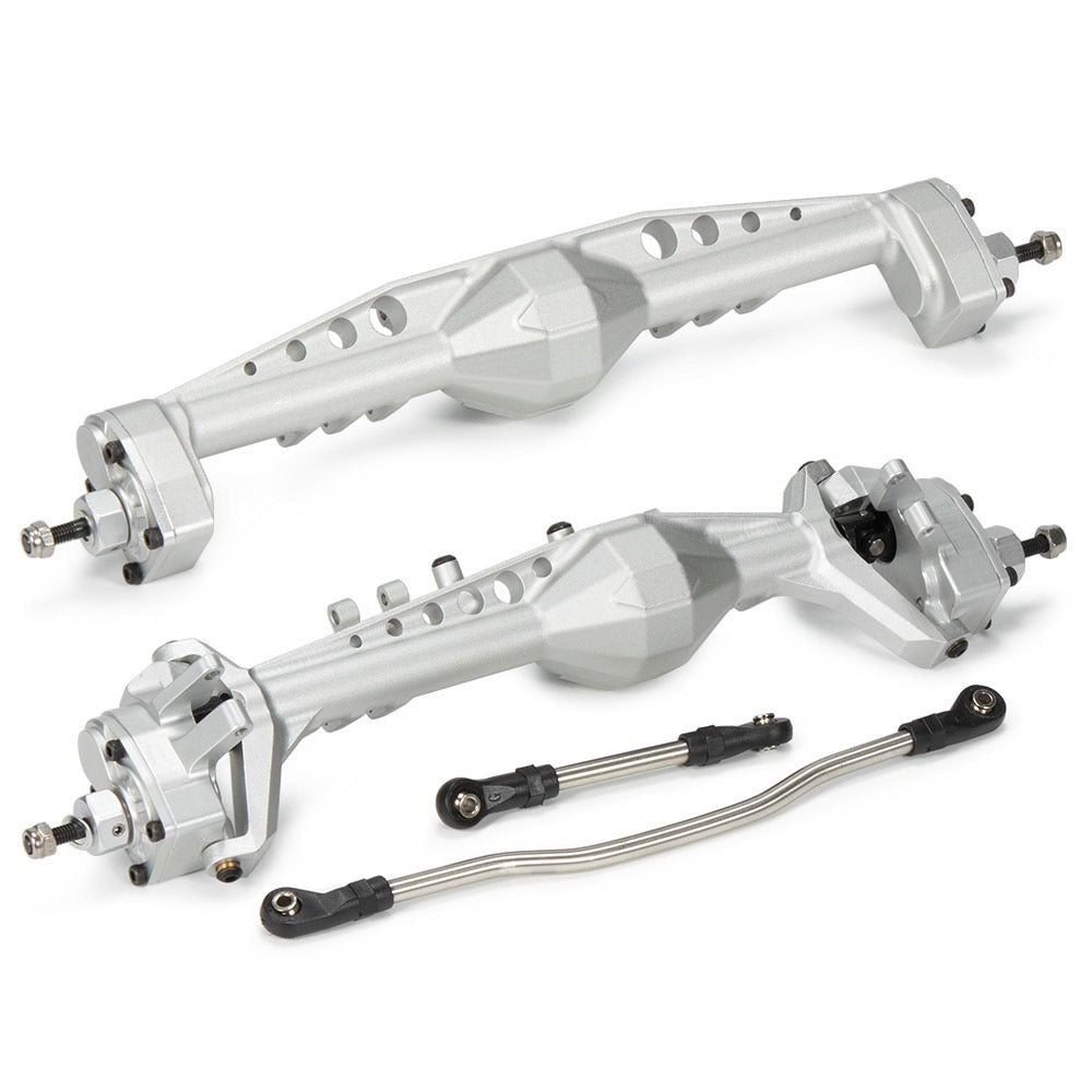 Capra 1/10 pipe frame climbing car aluminum alloy CNC integrated partial egg door axle