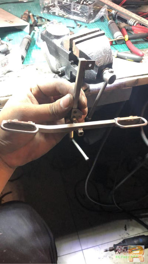 1/18, 1/10 motorcycle stainless steel metal rear bracket customization